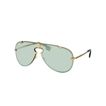 Versace NEW VERSACE VE2243-10026G Silver Gold Size ONE SIZE - 1 Thumbnail