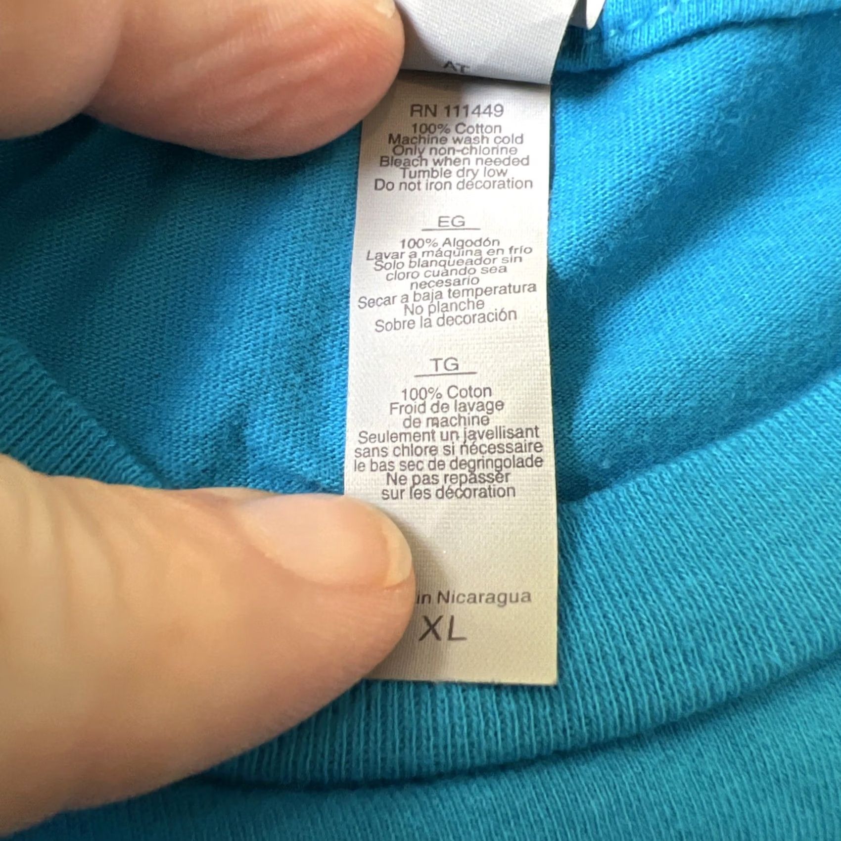 Next Level VINTAGE KIIS FM Radio 102.7 Rainbow Logo Shirt XL Blue Next Level Men Short Sleeve Crew Neck Graphic Print Concert/Never Worn Size US XL / EU 56 / 4 - 6 Thumbnail