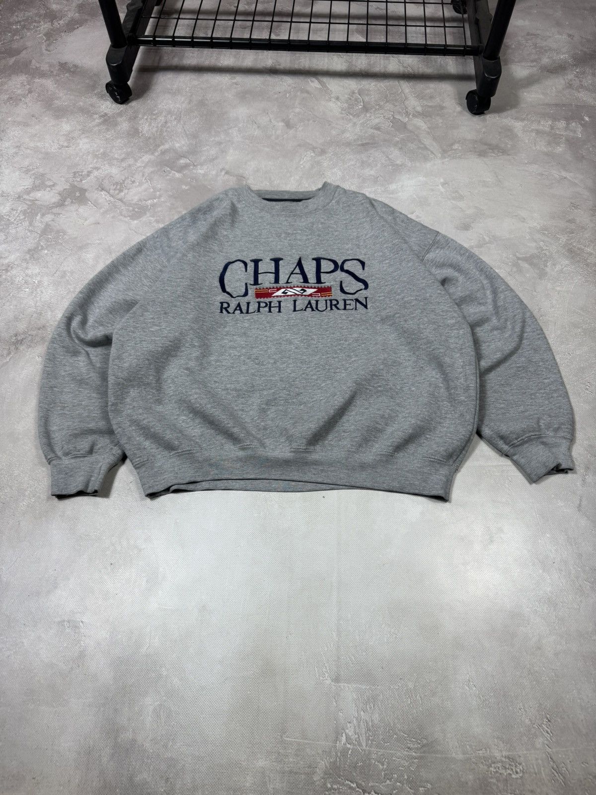 Chaps Ralph Lauren Vintage Chaps Raplh Lauren Baggy Sweatshirt Size US M / EU 48-50 / 2 - 2 Thumbnail