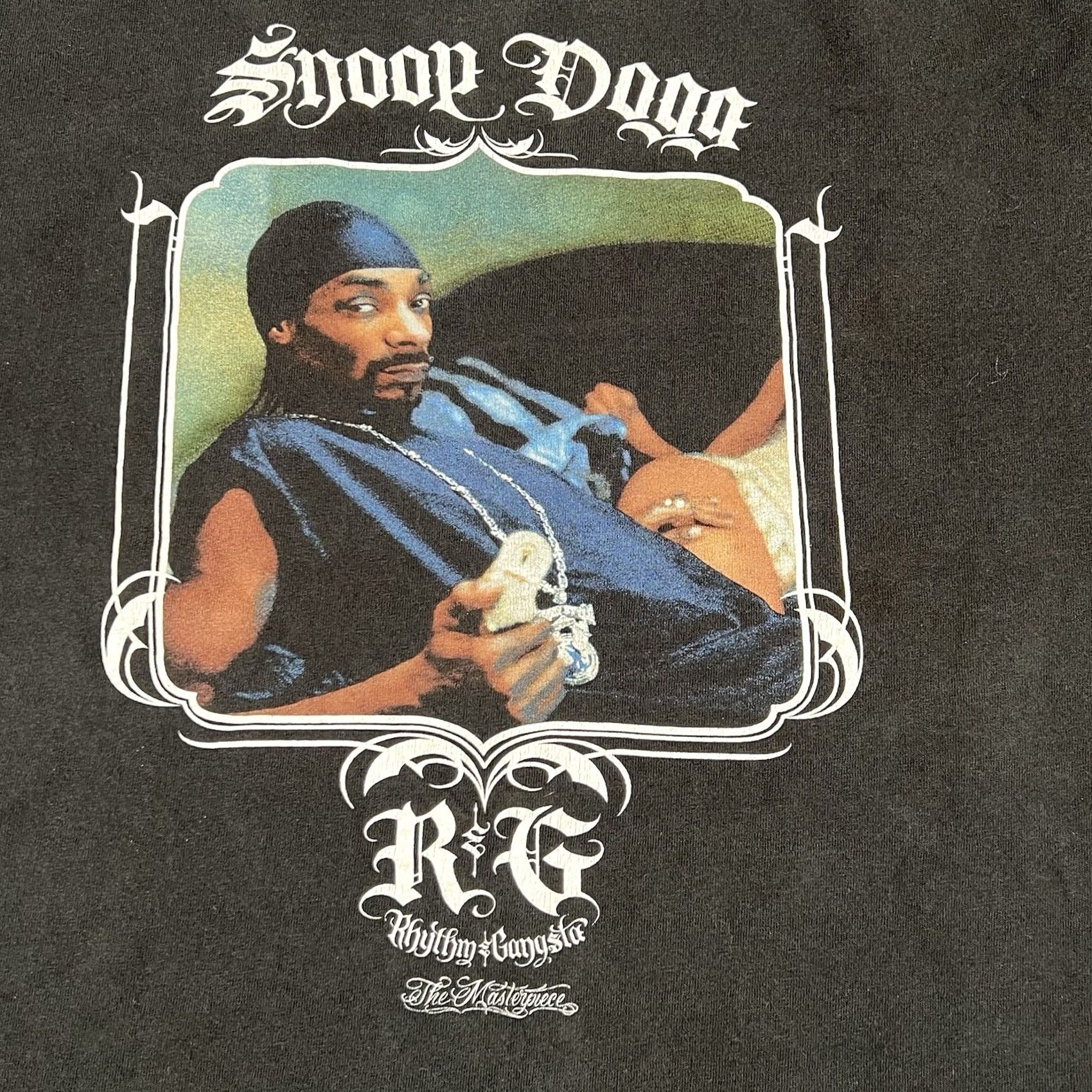 Hanes VINTAGE SNOOP DOGG Hiphop T-Shirt XL Men Black R&G RAP RYTHM AND GANGSTA 90s/Womens/Mens Size US XL / EU 56 / 4 - 3 Thumbnail