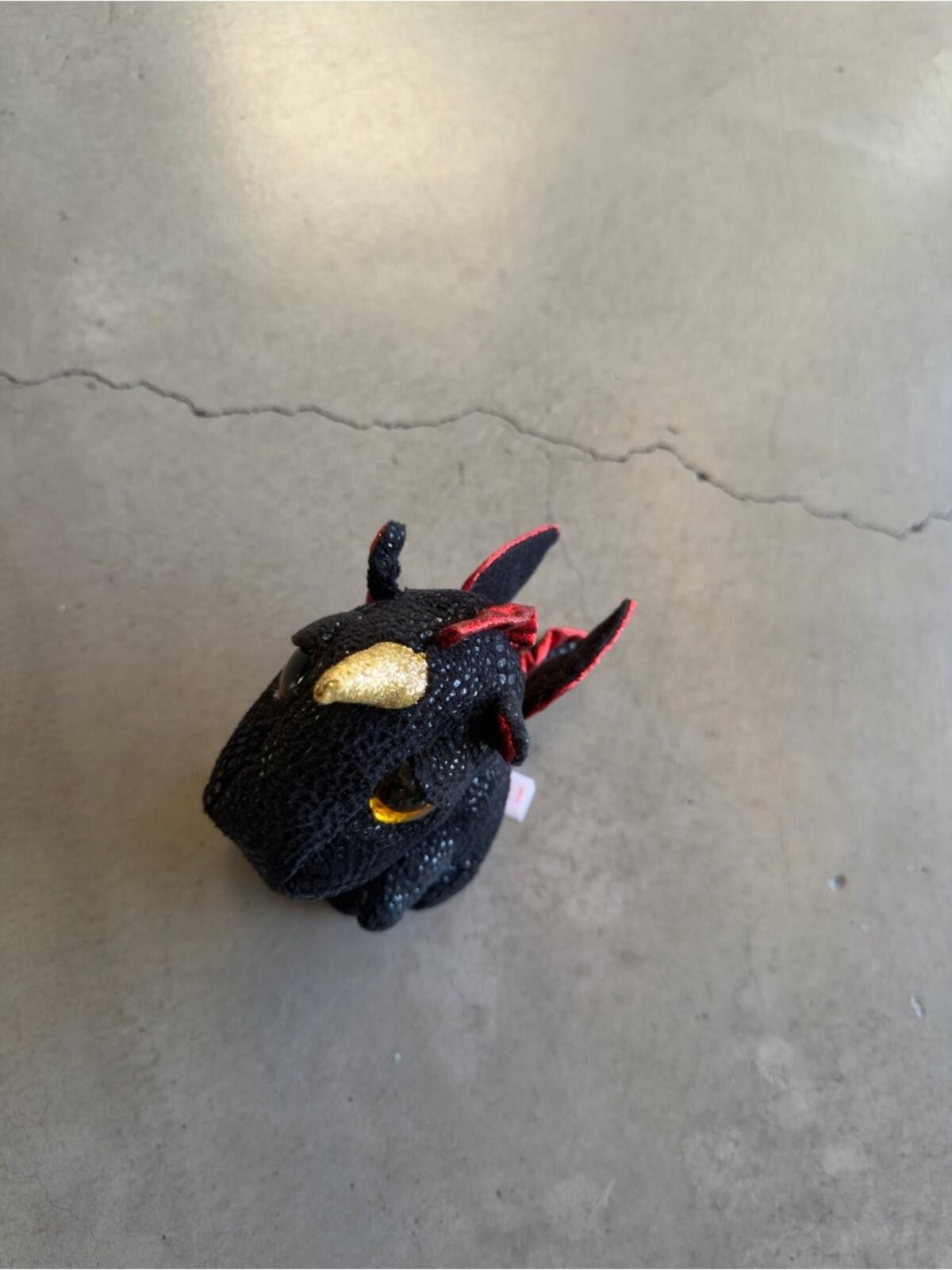 Tyler The Creator Ty Beanie Boo / Dragon Unicorn Plush / Red Black Size ONE SIZE - 4 Thumbnail