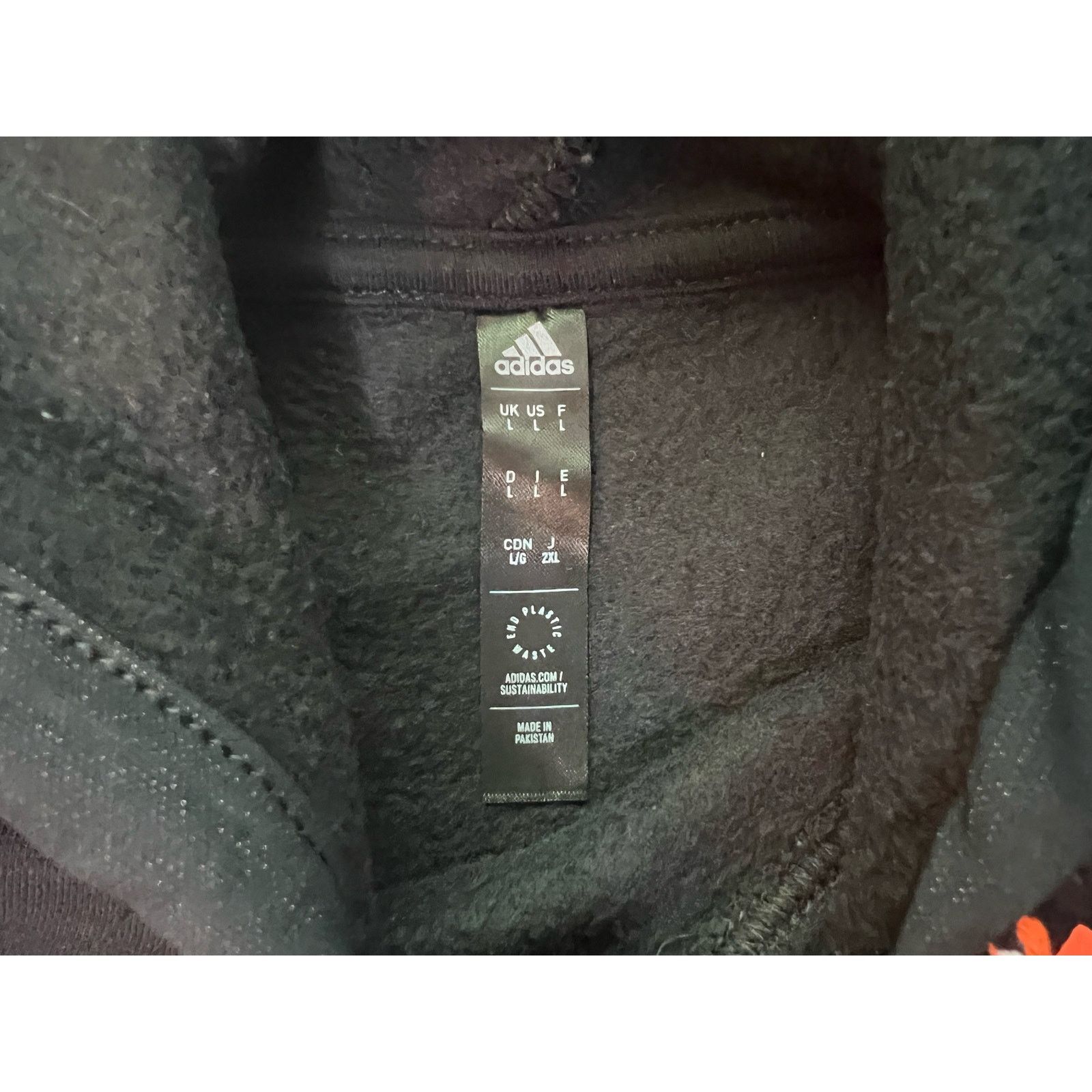 Adidas Adidas Pouch Pocket Pullover Hoodie Sweatshirt Large Size US L / EU 52-54 / 3 - 3 Thumbnail