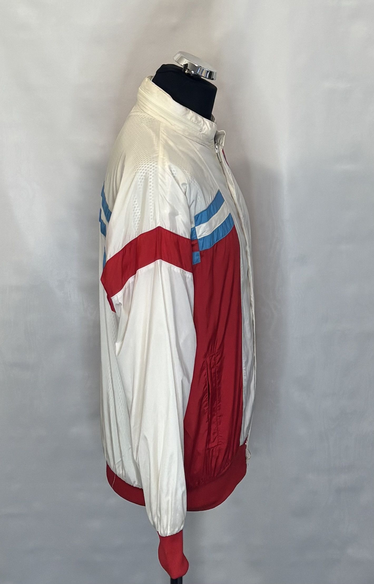 Adidas Adidas Originals vintage 90s white red jacket size. XL Size US XL / EU 56 / 4 - 4 Thumbnail