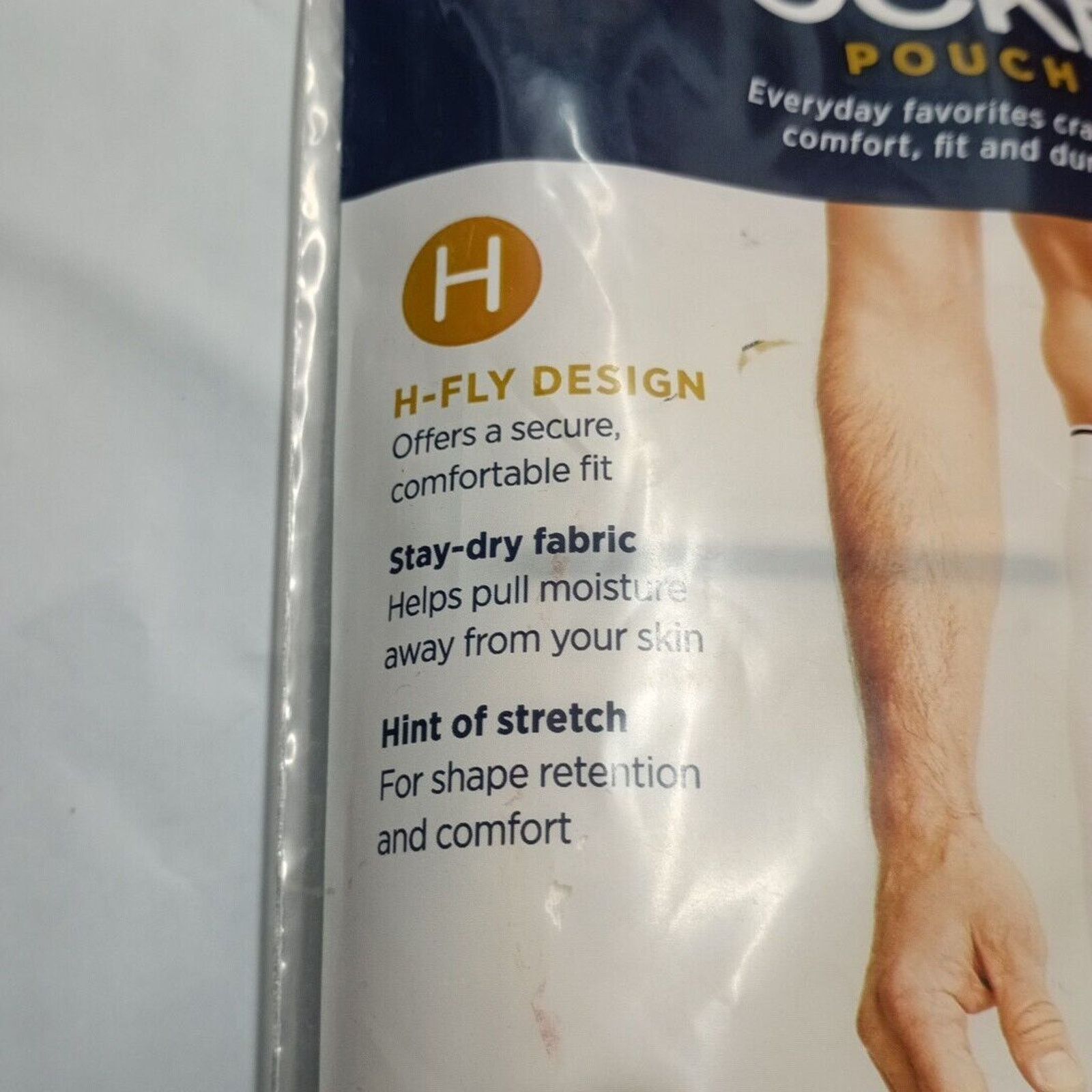 Jockey Jockey Mens Pouch 2 Midway Briefs H Fly White Size S (28-30) Size 28 - 4 Thumbnail
