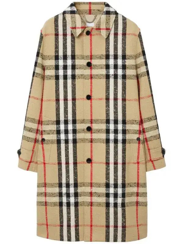 Burberry o1y0426 Overcoat in Beige Size US M / EU 48-50 / 2 - 1 Thumbnail