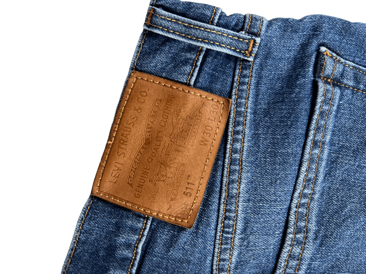 Levi's Levis 511 denim jeans Size US 30 / EU 46 - 3 Thumbnail