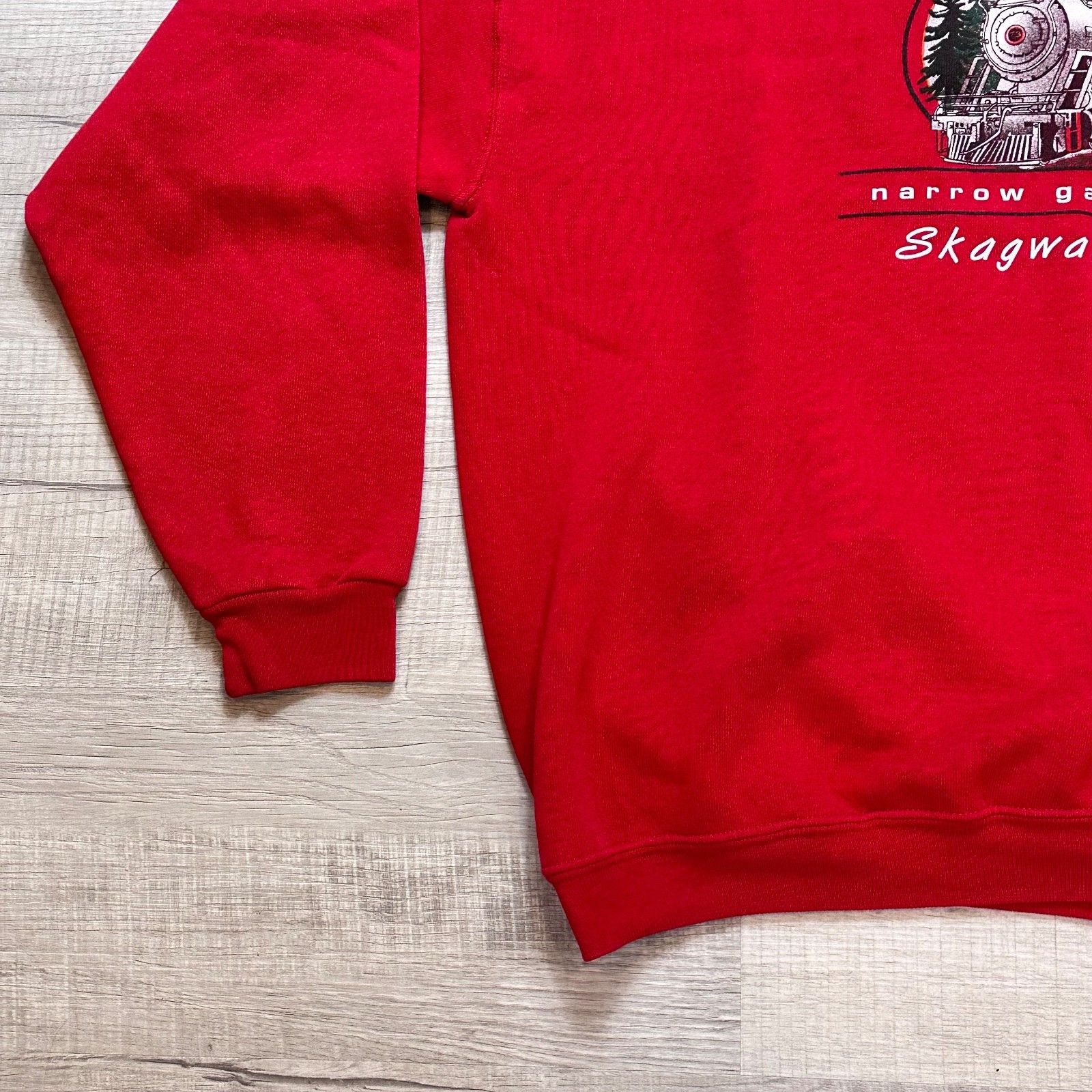 Jerzees Vintage Alaska White Pass Yukon Route Crewneck Sweatshirt Size US XXL / EU 58 / 5 - 2 Thumbnail