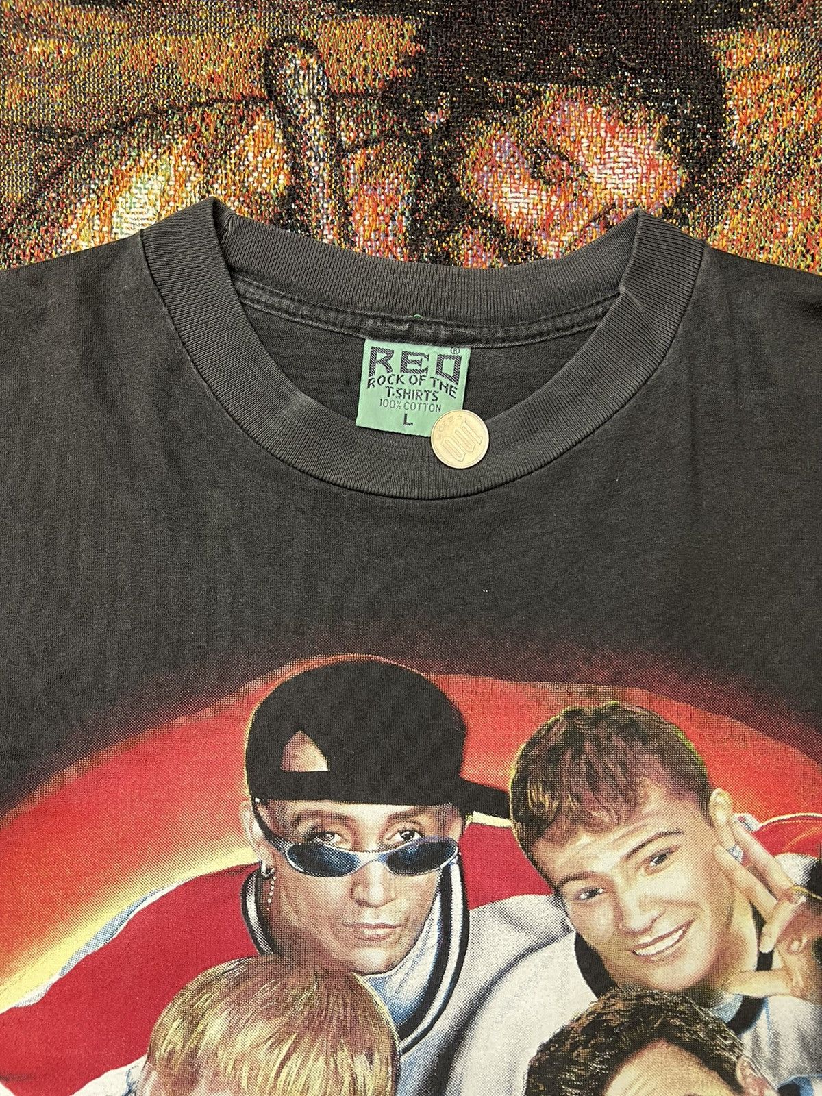 Band Tees Vintage Bootleg Backstreet Boys Tee Size US L / EU 52-54 / 3 - 5 Thumbnail