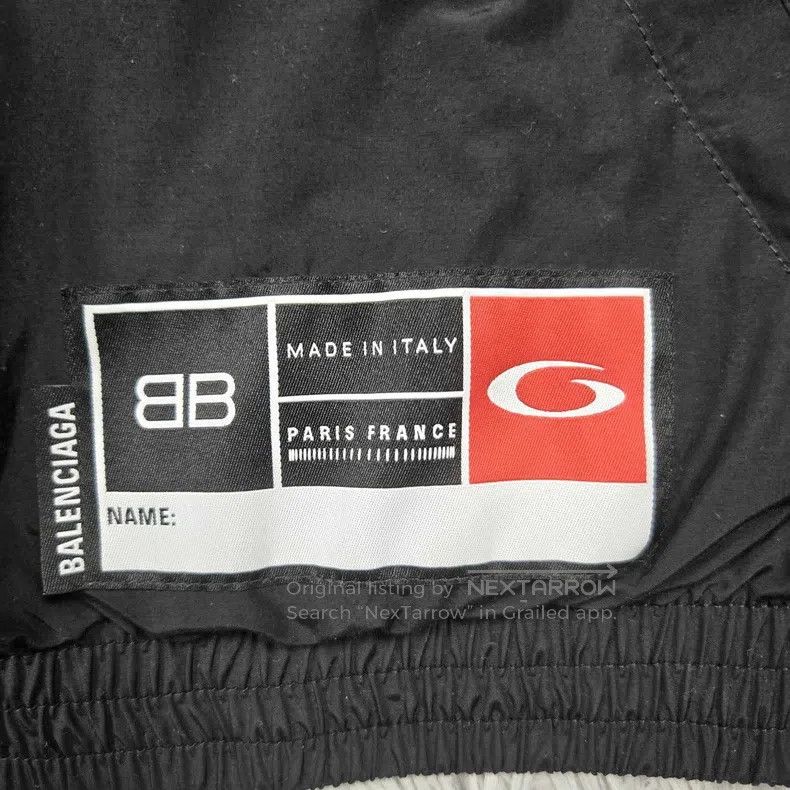 Balenciaga Balenciaga Letter Print Zip-Up Long Sleeve Jacket Size US M / EU 48-50 / 2 - 5 Thumbnail