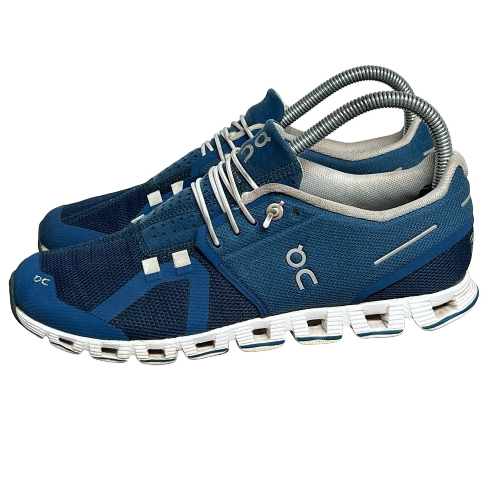 On On Cloud 5 Women's Size 7.5 US Blue White Athletic Shoes Size US 7.5 / IT 37.5 - 2 Thumbnail