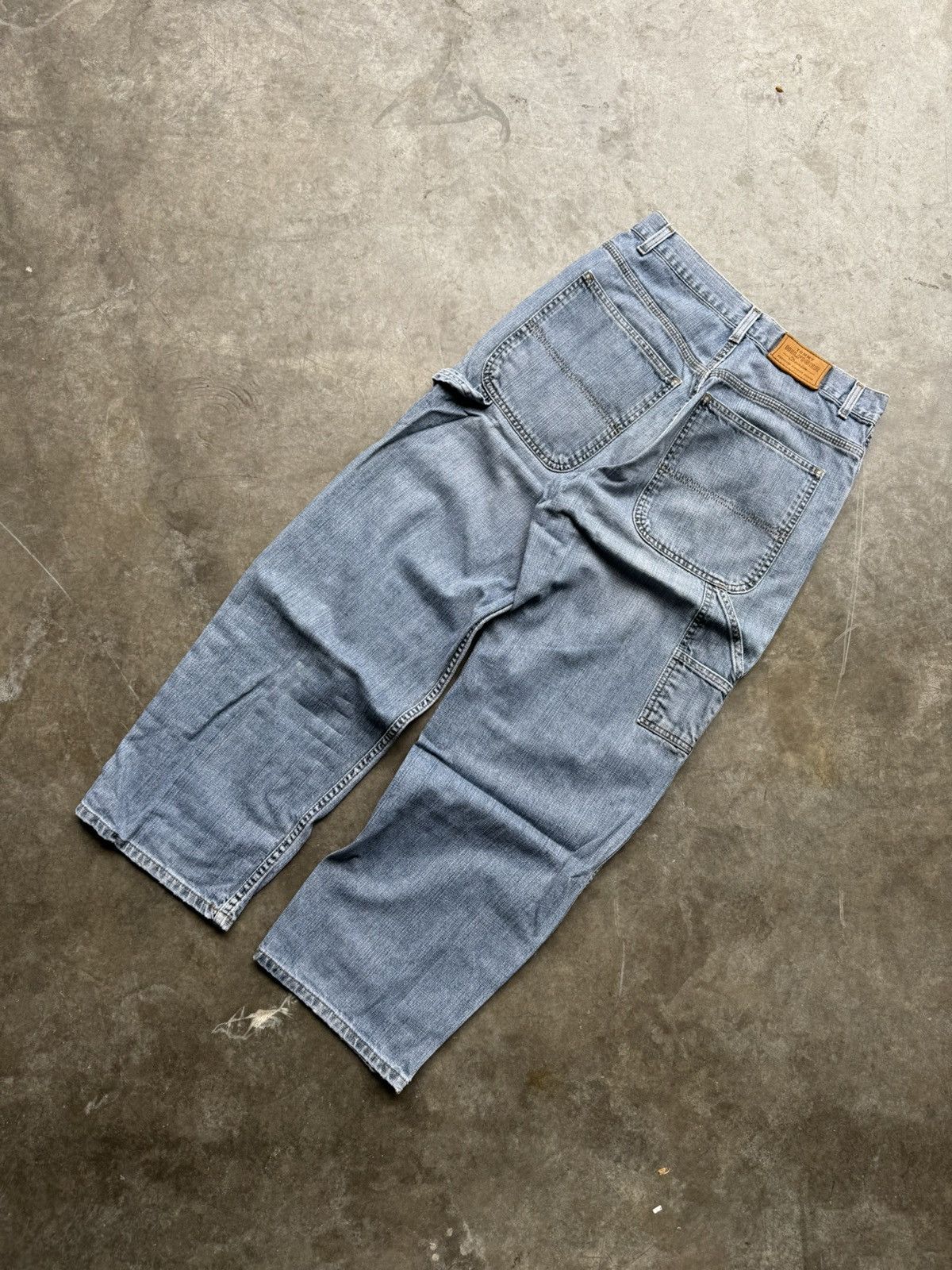 Tommy Hilfiger × Vintage Vintage 90’s/Y2K Tommy Hilfiger Baggy Carpenter Denim Size US 30 / EU 46 - 1 Thumbnail