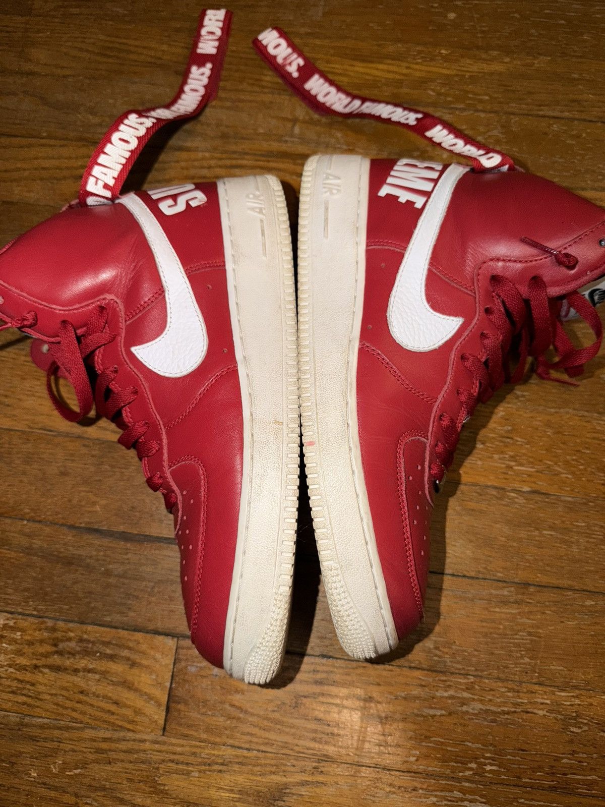 Nike × Supreme Supreme x Nike af1 high Size US 10.5 / EU 43-44 - 4 Thumbnail