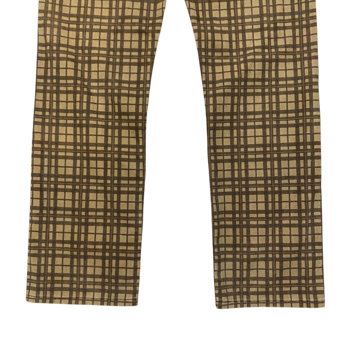 Levi's Vintage Levis 505 Brown Checkered Jeans Size US 32 / EU 48 - 14 Thumbnail