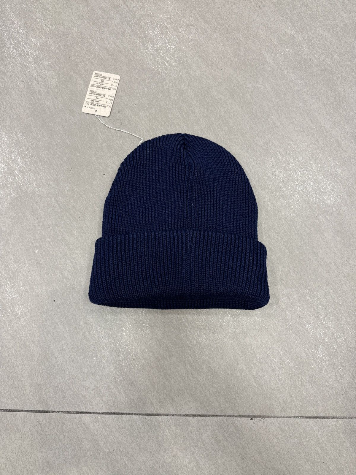 Saint Michael Saint Michael FW24 Navy Beanie Size ONE SIZE - 2 Thumbnail