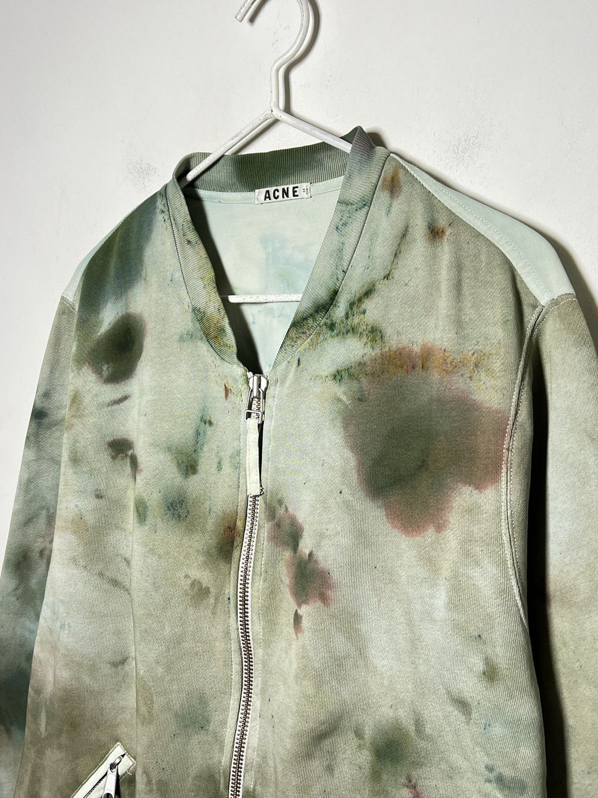 Acne Studios acne studios y2k tie dye bomber sweatshirt/jacket 1/1 Size US L / EU 52-54 / 3 - 4 Thumbnail