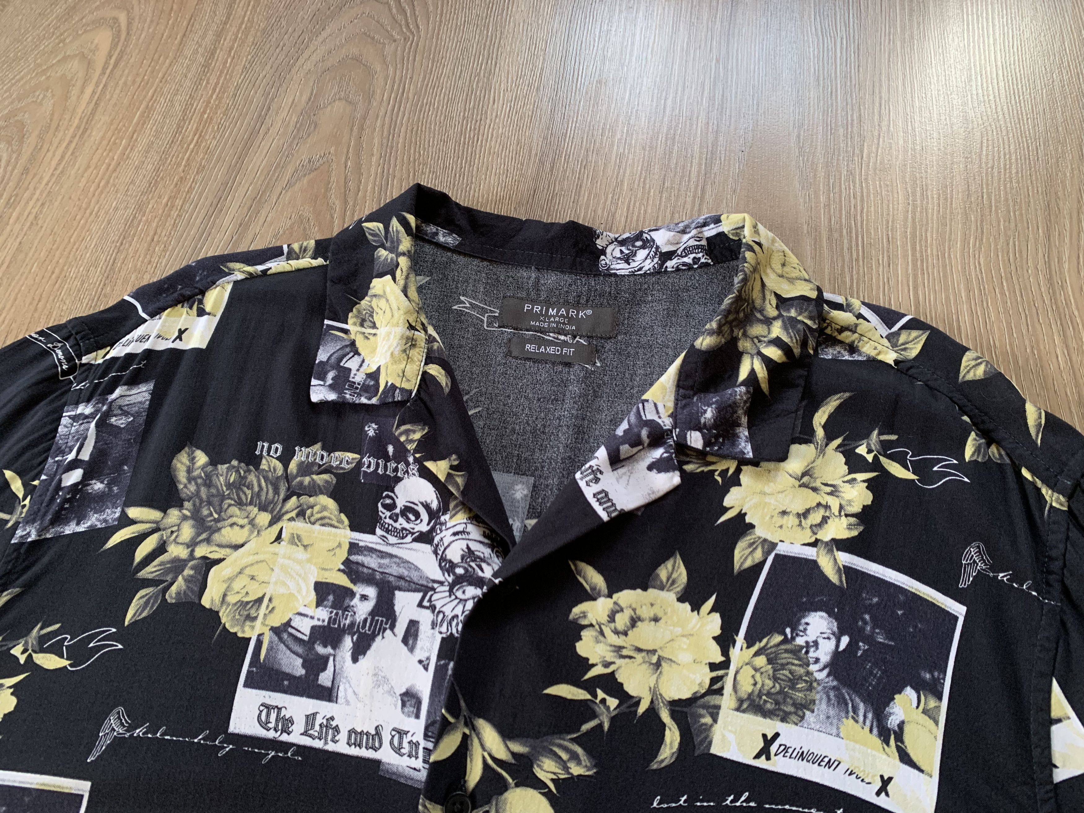 Other Primark Light Printed Hawaiian Shirt Size US XL / EU 56 / 4 - 4 Thumbnail