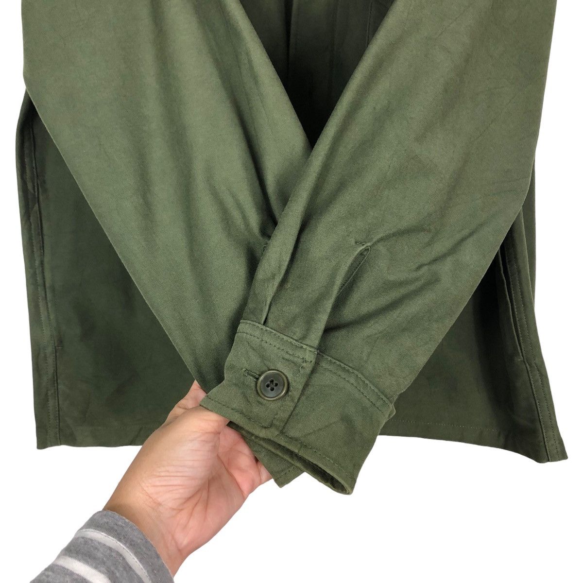 Japanese Brand 🔥Vintage Military Design Chore Jacket Uniqlo Issey Miyake Size US M / EU 48-50 / 2 - 15 Thumbnail