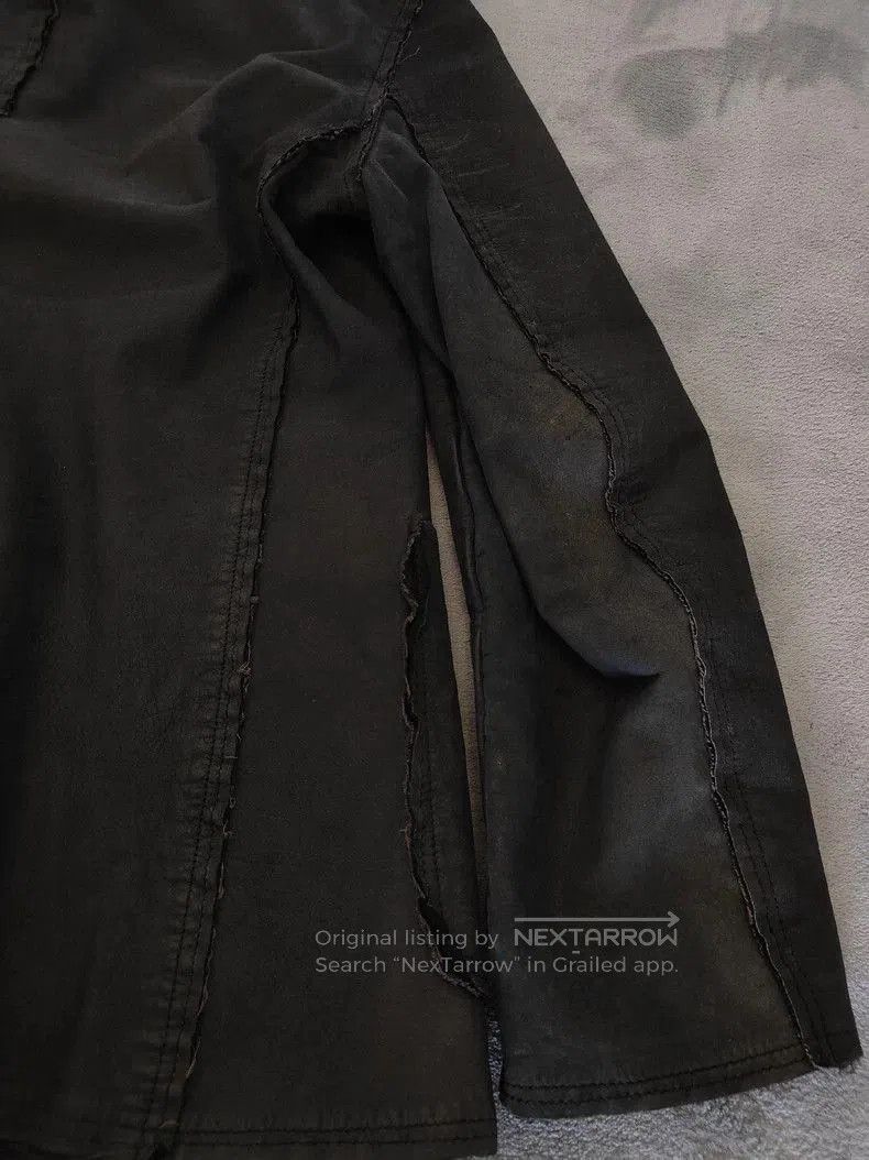 Comme des Garcons Comme des Garcons 02AW Leather Tear Coat. Size US S / EU 44-46 / 1 - 5 Thumbnail