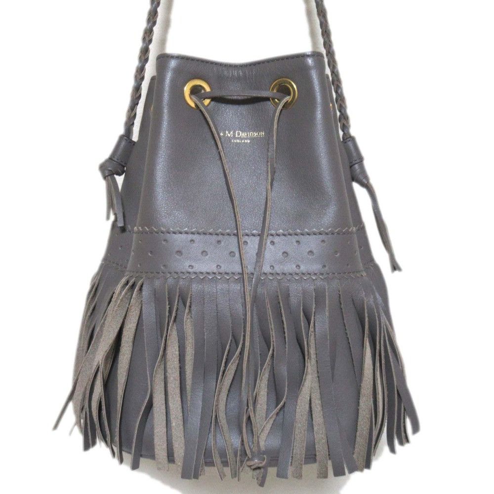 Other Other J&M Davidson Carnival Fringe Bucket Bag Leather Shoulder Bag DUTY FREE for USA Size ONE SIZE - 1 Thumbnail