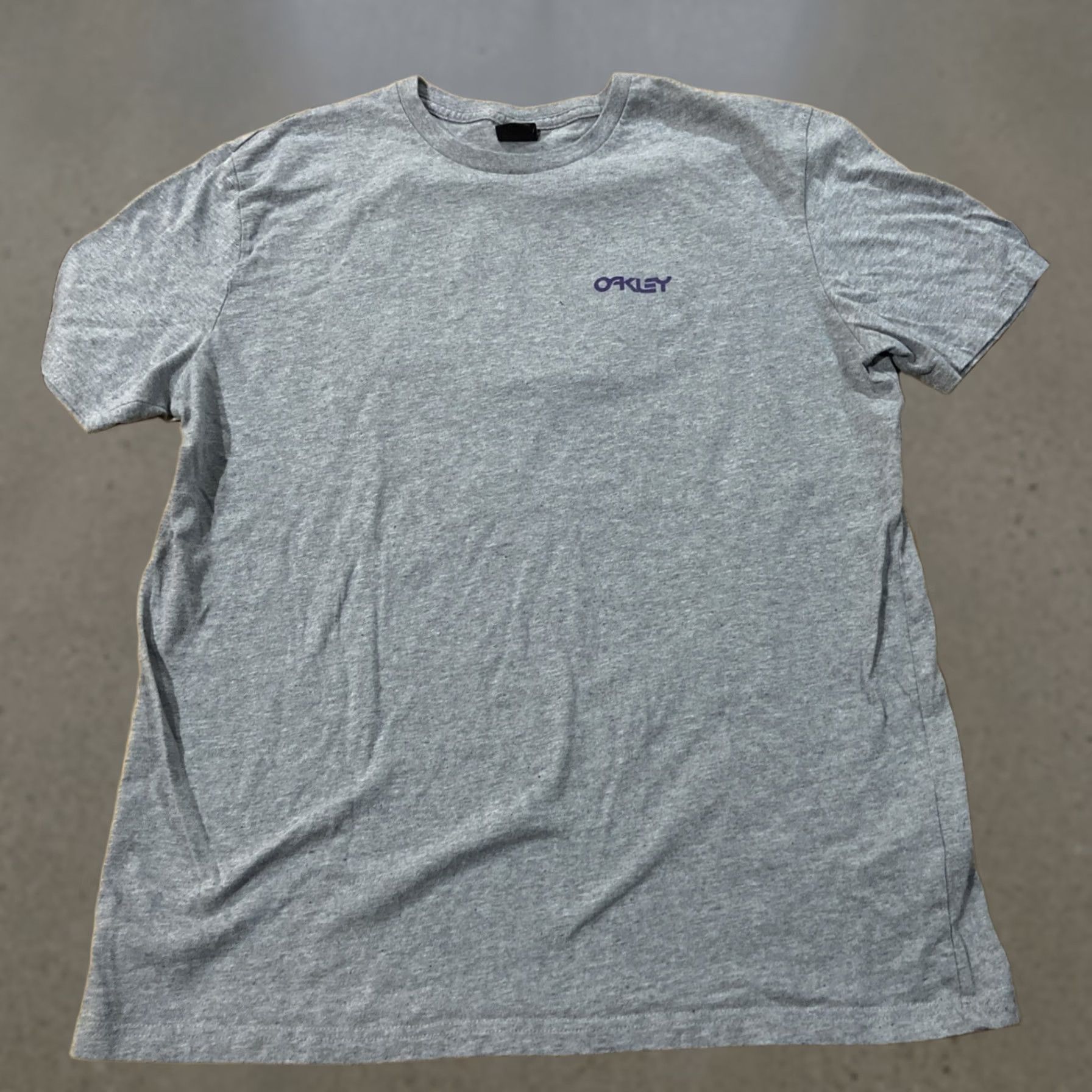 Oakley Oakley T-Shirt Unisex Adults L Gray Frog T-Shirt Frogskins Size US L / EU 52-54 / 3 - 1 Thumbnail