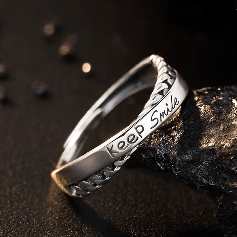 Jewelry Matchless Jewelry Rings Open Size Chrome Ring (Size 7-13) Size ONE SIZE - 5 Thumbnail