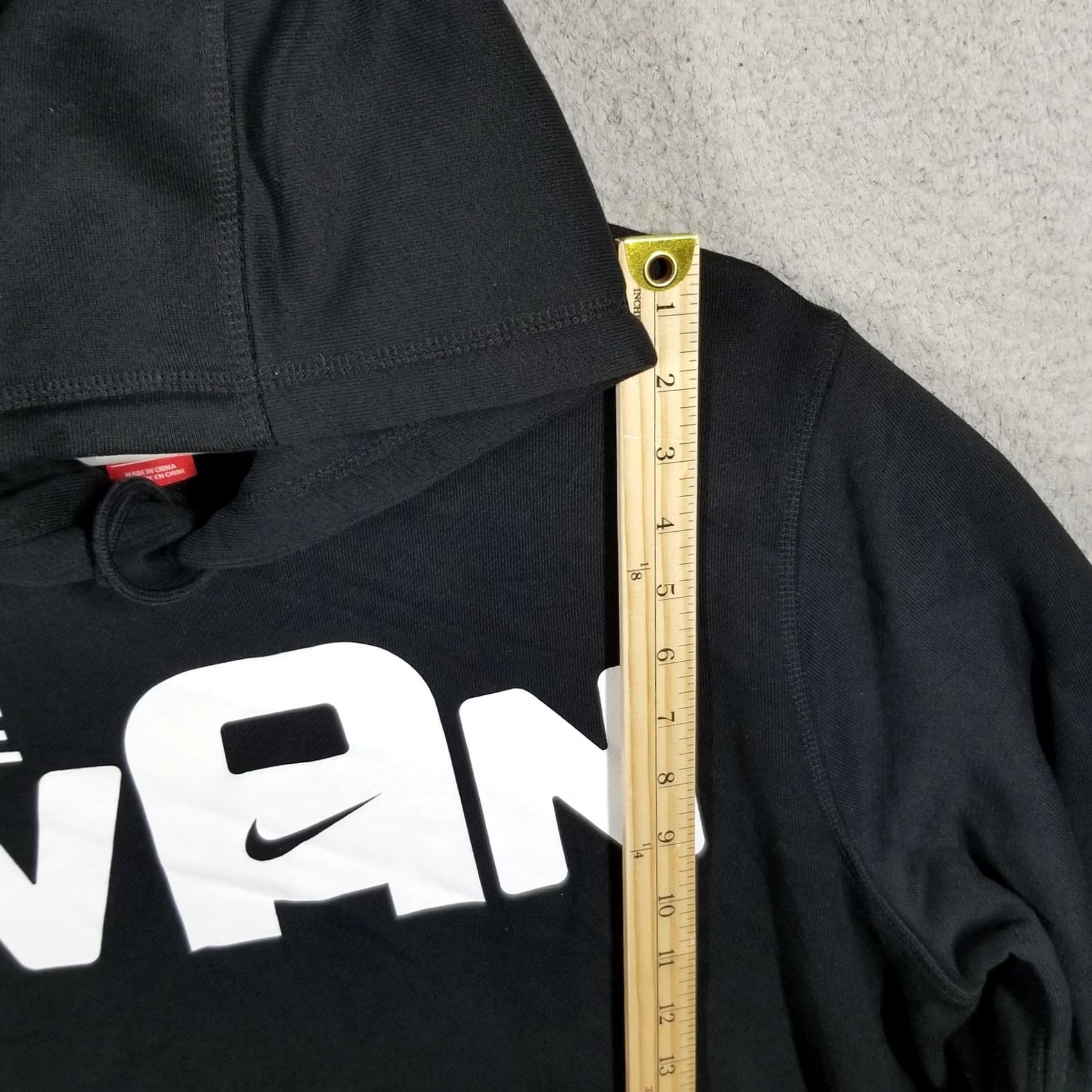 Nike Nike Hoodie Mens 2XL Black Club Fleece Swoosh THE VAN Graphic AJ8321-010 Size US XXL / EU 58 / 5 - 4 Thumbnail
