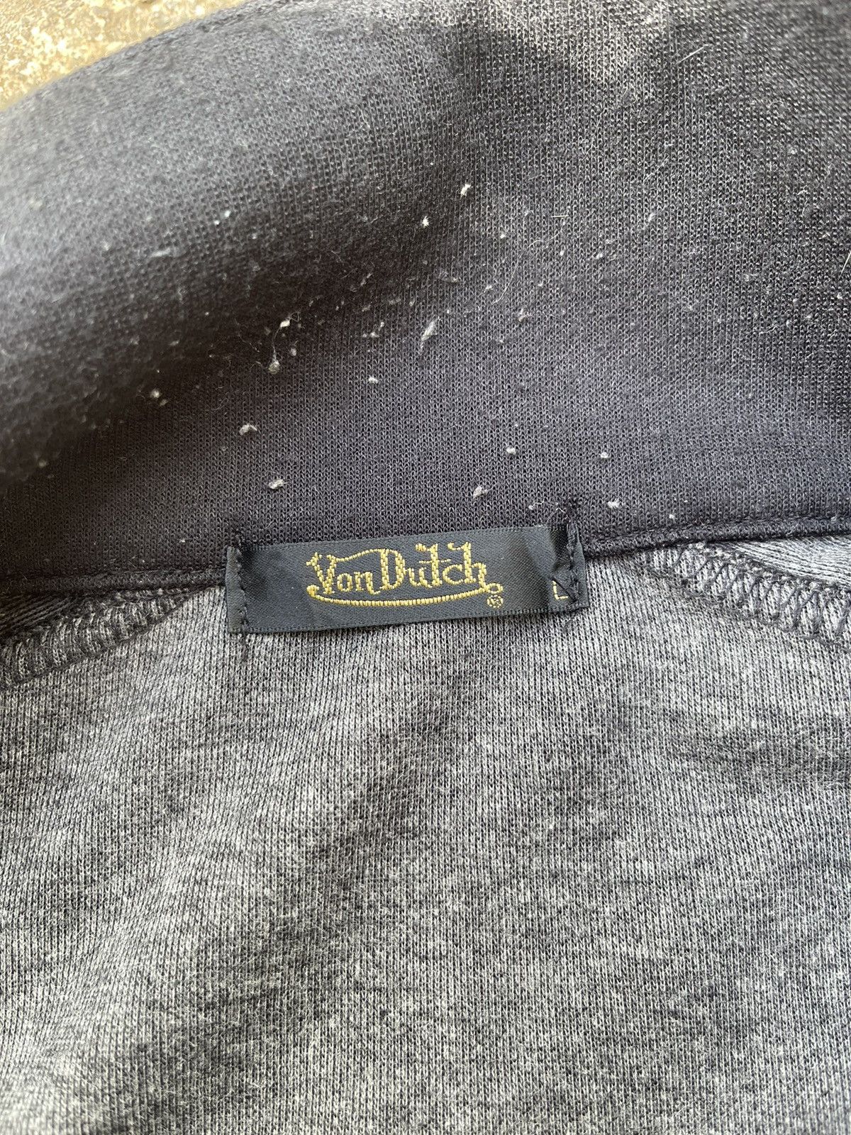 Von Dutch Von Dutch Black Moto Jacket - Buckle Collar, Zip Closure Size US M / EU 48-50 / 2 - 13 Thumbnail