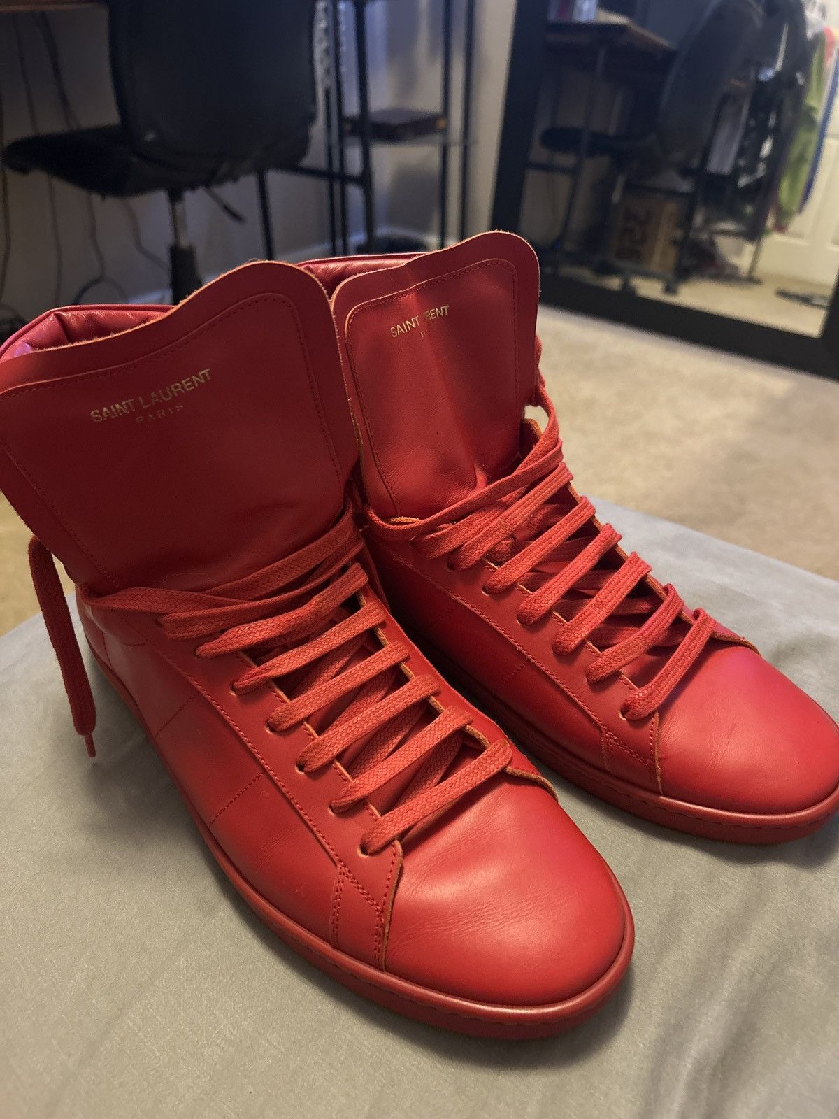 Saint Laurent Paris Saint Laurent SL/01h Size US 11 / EU 44 - 7 Thumbnail
