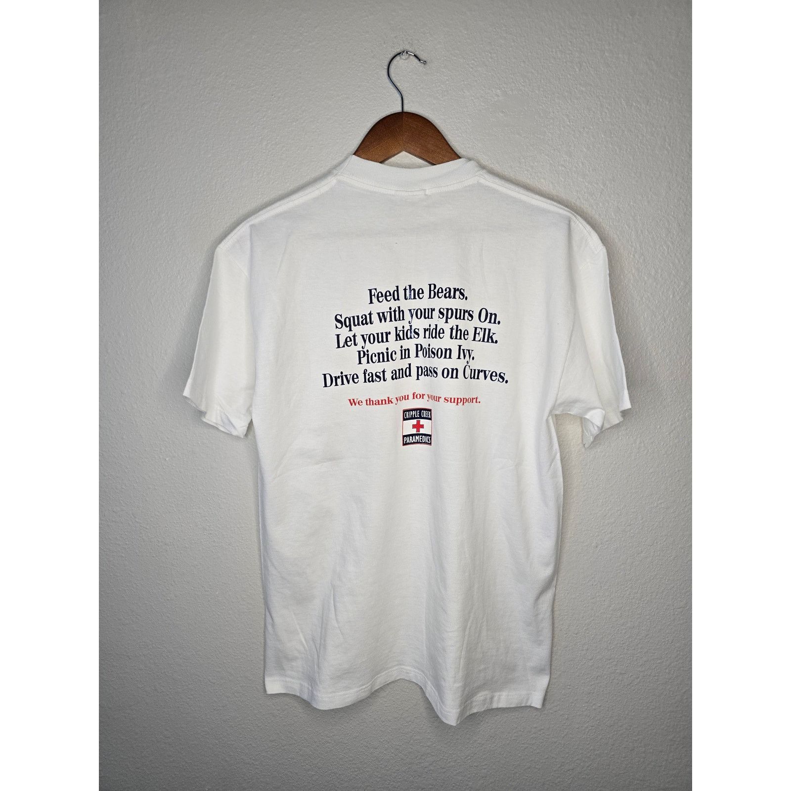 Jerzees × Vintage Paramedics EMT Cripple Creek CO First Responder Humor Tee Size US M / EU 48-50 / 2 - 5 Thumbnail