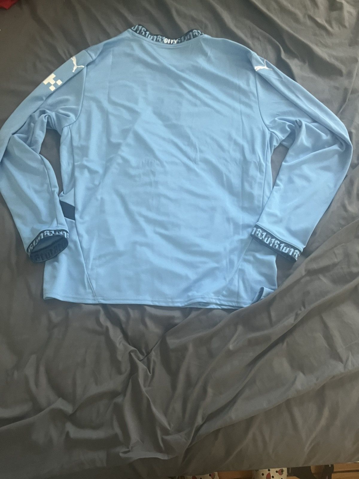 Puma Manchester City Home Jersey Kit Size US XL / EU 56 / 4 - 5 Thumbnail