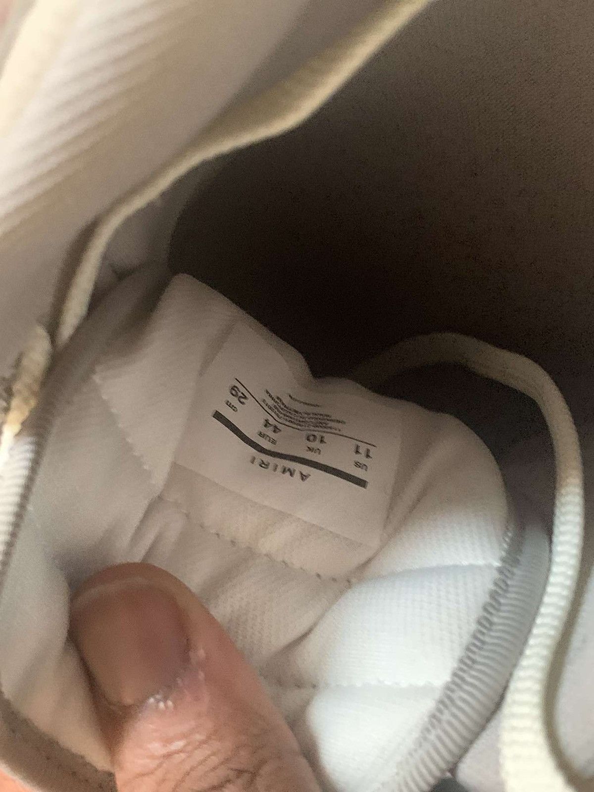 Amiri Amiri skeleton lows Size US 11 / EU 44 - 5 Thumbnail