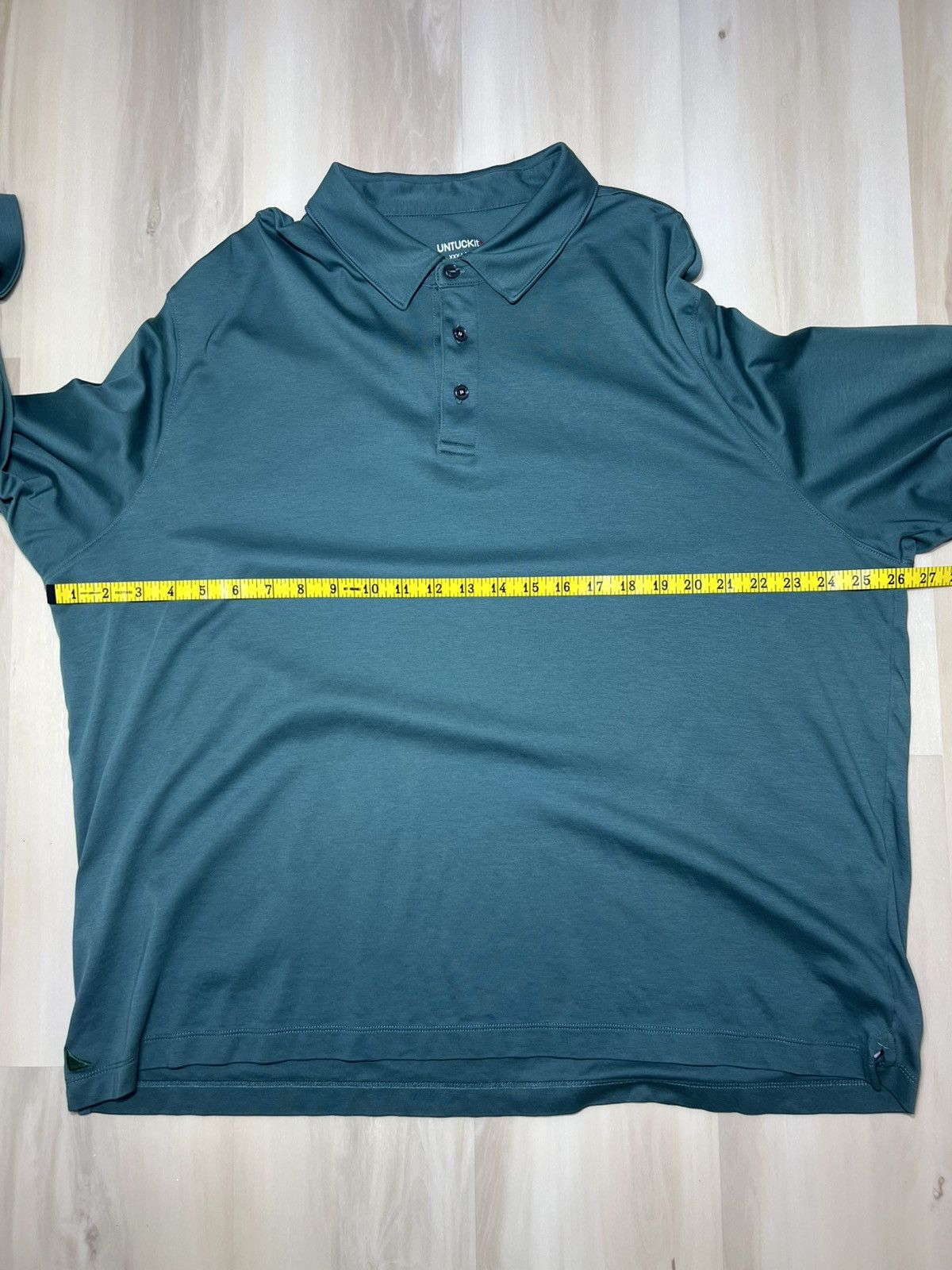 UNTUCKit UNTUCKit Mens 3XL Damaschino Long Sleeve Polo Shirt Reg Fit Size US XXL / EU 58 / 5 - 6 Thumbnail