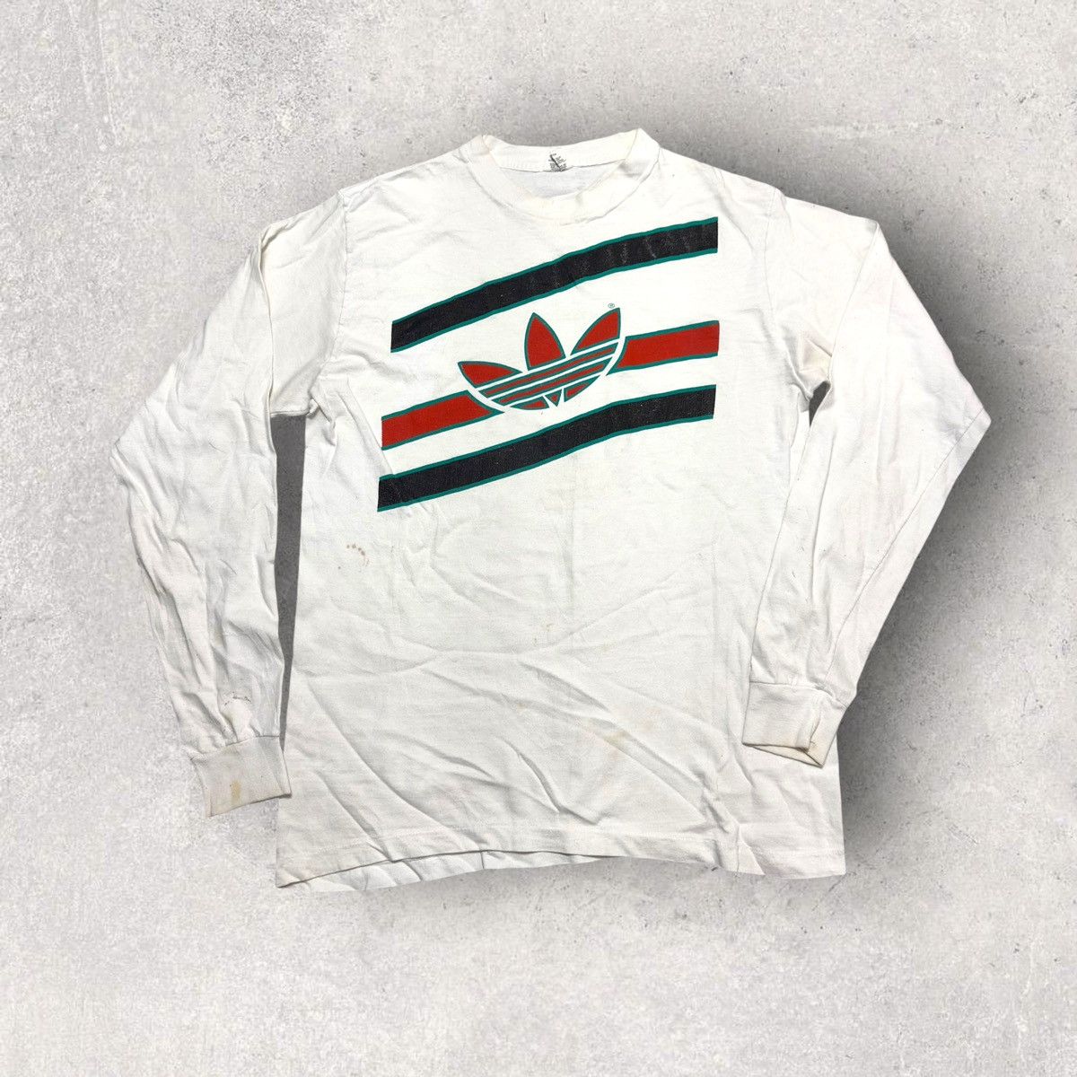 Adidas × Vintage Vintage Adidas long sleeve tee Size US M / EU 48-50 / 2 - 1 Thumbnail