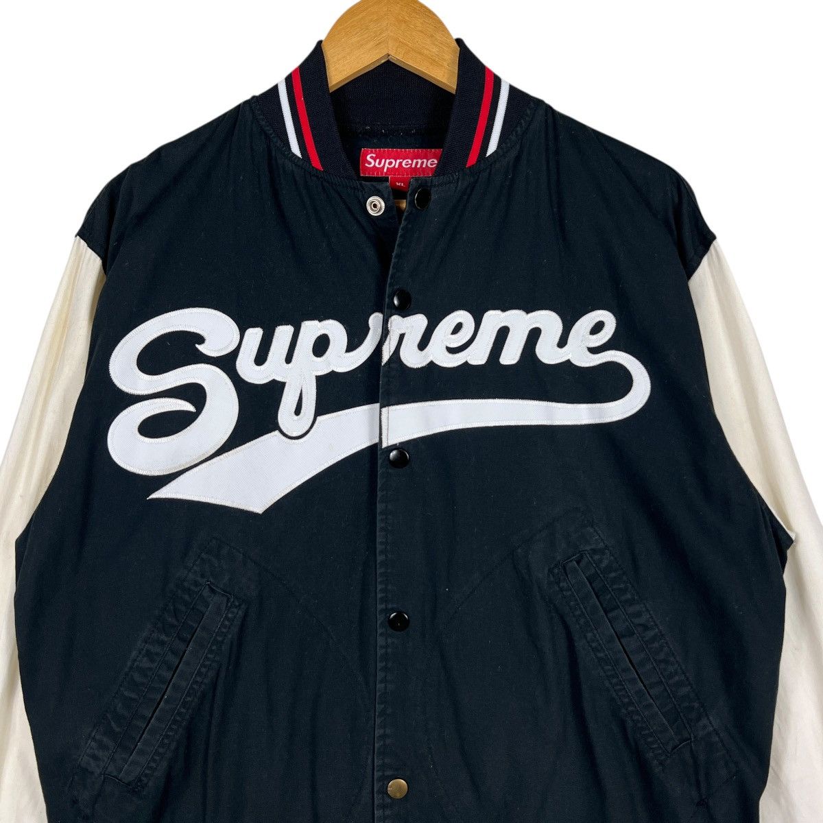 Supreme Vintage Supreme Light Bomber Jacket Made In Usa Size US XL / EU 56 / 4 - 4 Thumbnail