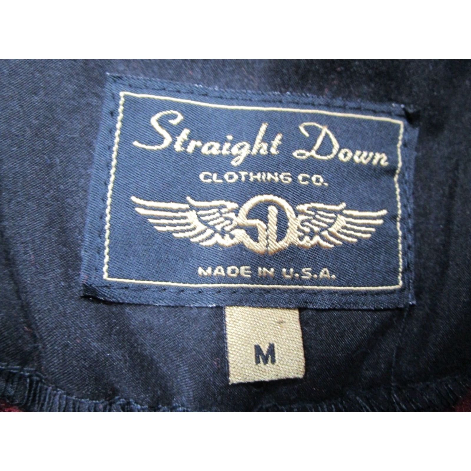 Vintage Straight Down Sweater Mens Medium Red Snap Front Fleece Palos Verdes Golf USA Size US M / EU 48-50 / 2 - 2 Thumbnail