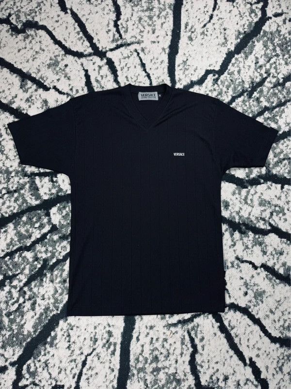 Versace Vintage Versace T-shirt Black XL Logo Size US XL / EU 56 / 4 - 1 Thumbnail
