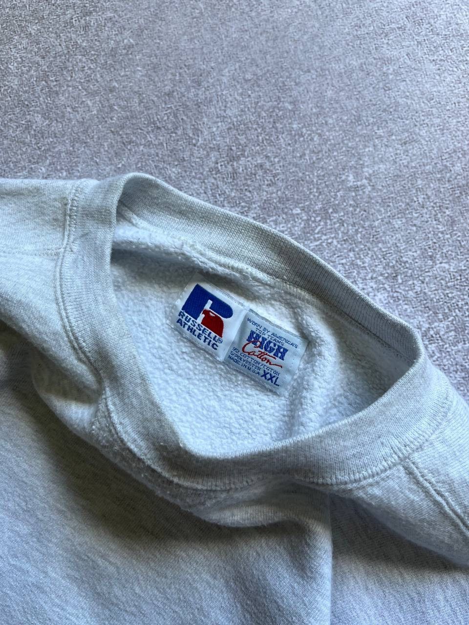 Russell Athletic × Vintage Vintage Russel Athletic Boxy Sweatshirt Y2K XXL Size US XXL / EU 58 / 5 - 3 Thumbnail