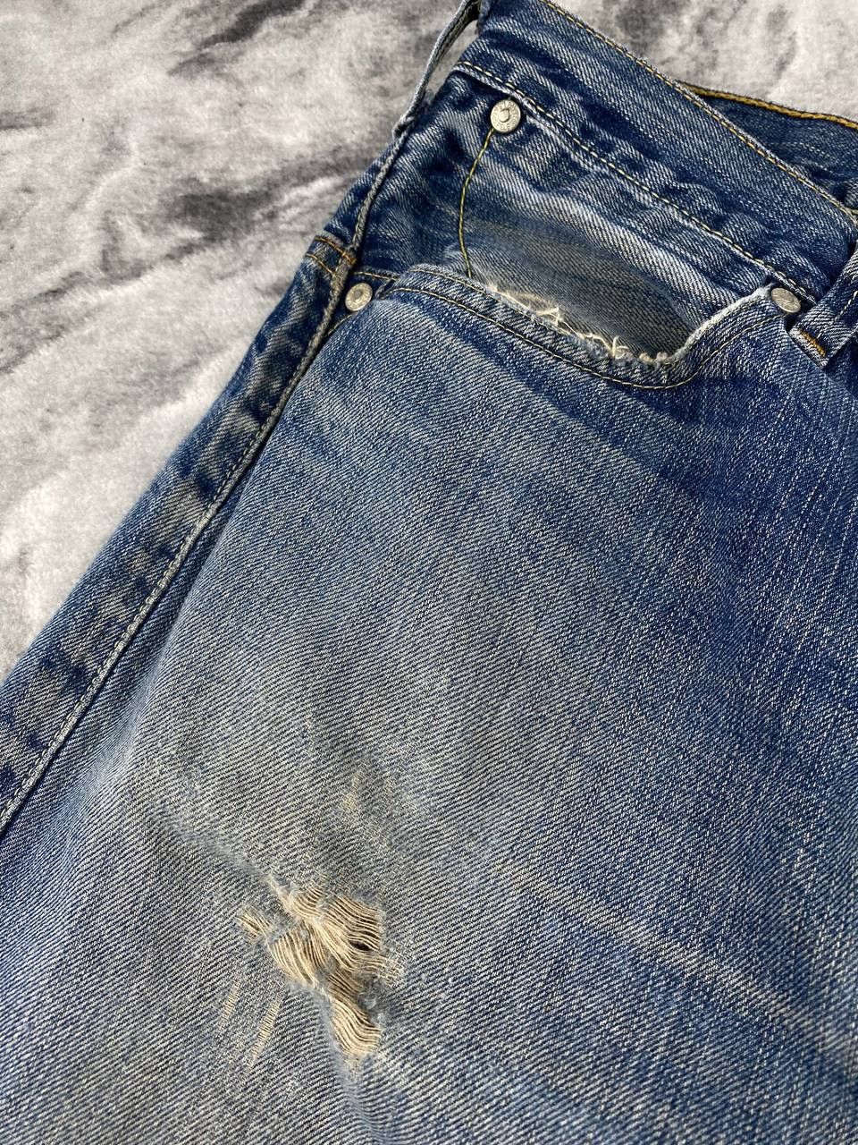 Levi's Vintage Levis 503 Denim Jeans Loose Cinch Men Size 32х34 Size US 32 / EU 48 - 11 Thumbnail