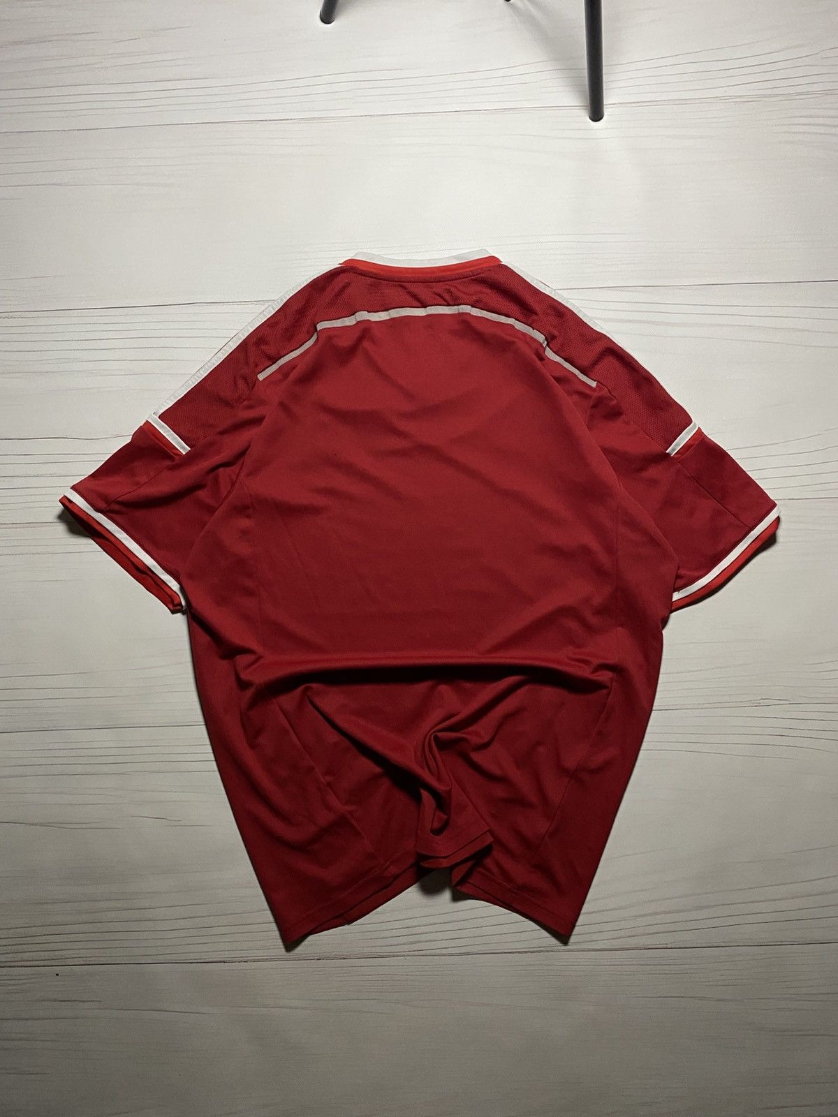 Adidas × Vintage Adidas Aberdeen FC 2014/15 home football y2k t shirt jersey Size US XL / EU 56 / 4 - 2 Thumbnail