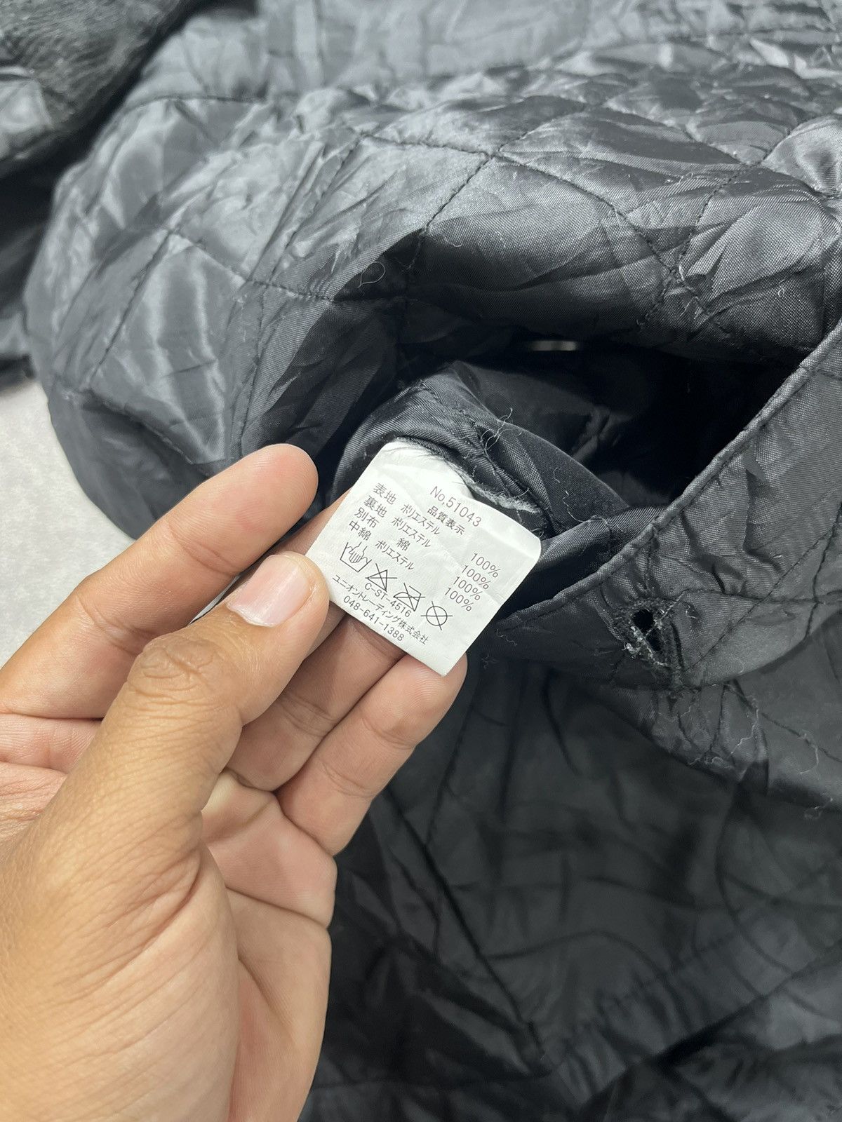 Warehouse HOUSTON panel remake pullover liner with military quilted Size US M / EU 48-50 / 2 - 7 Thumbnail