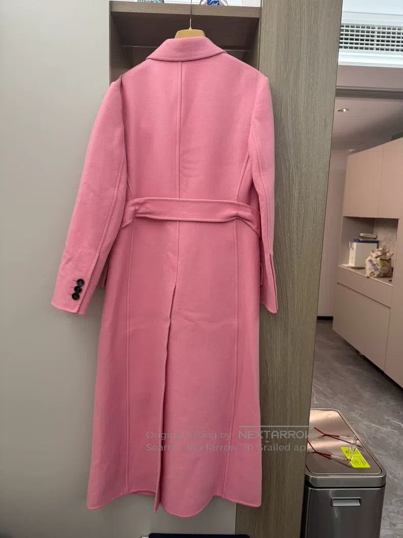 Miu Miu Miu Miu 40 Pink 100% wool coat Size L / US 10 / IT 46 - 5 Thumbnail
