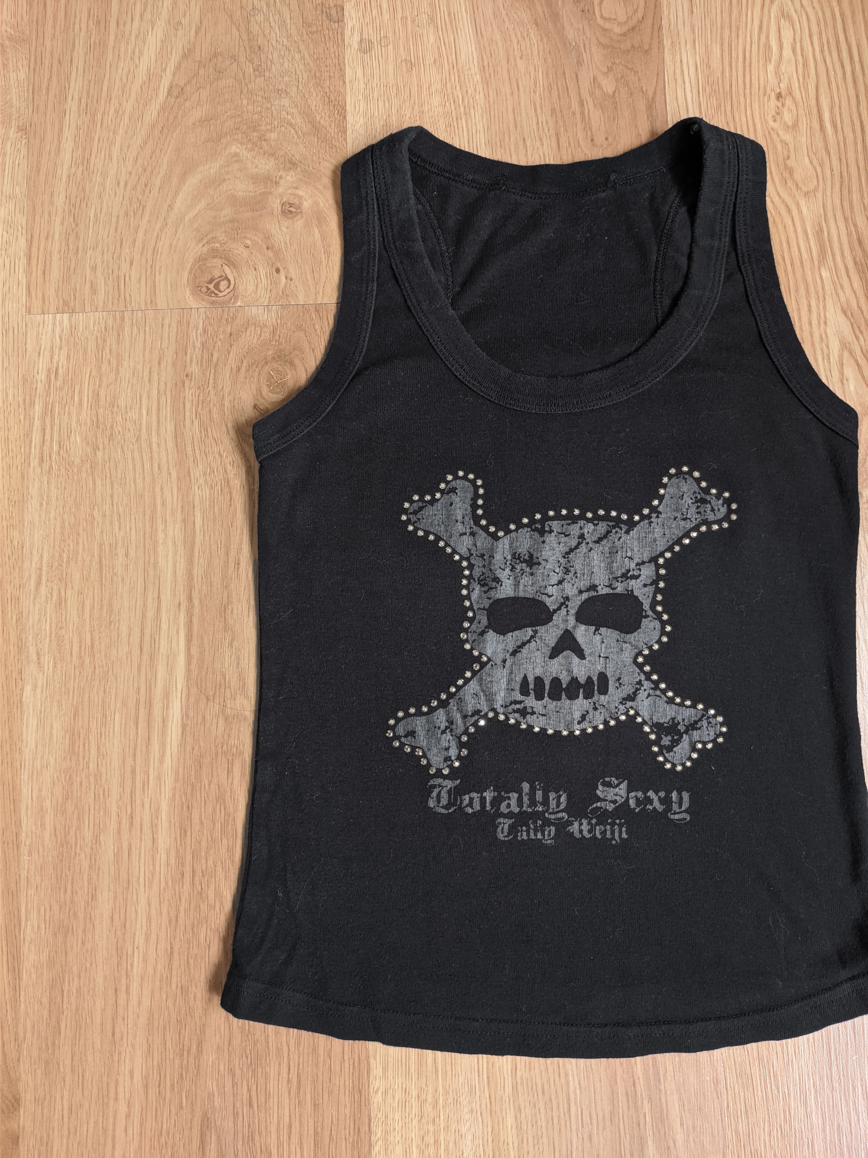 Vintage Vintage tank top skull y2k gothic Size M / US 6-8 / IT 42-44 - 3 Thumbnail