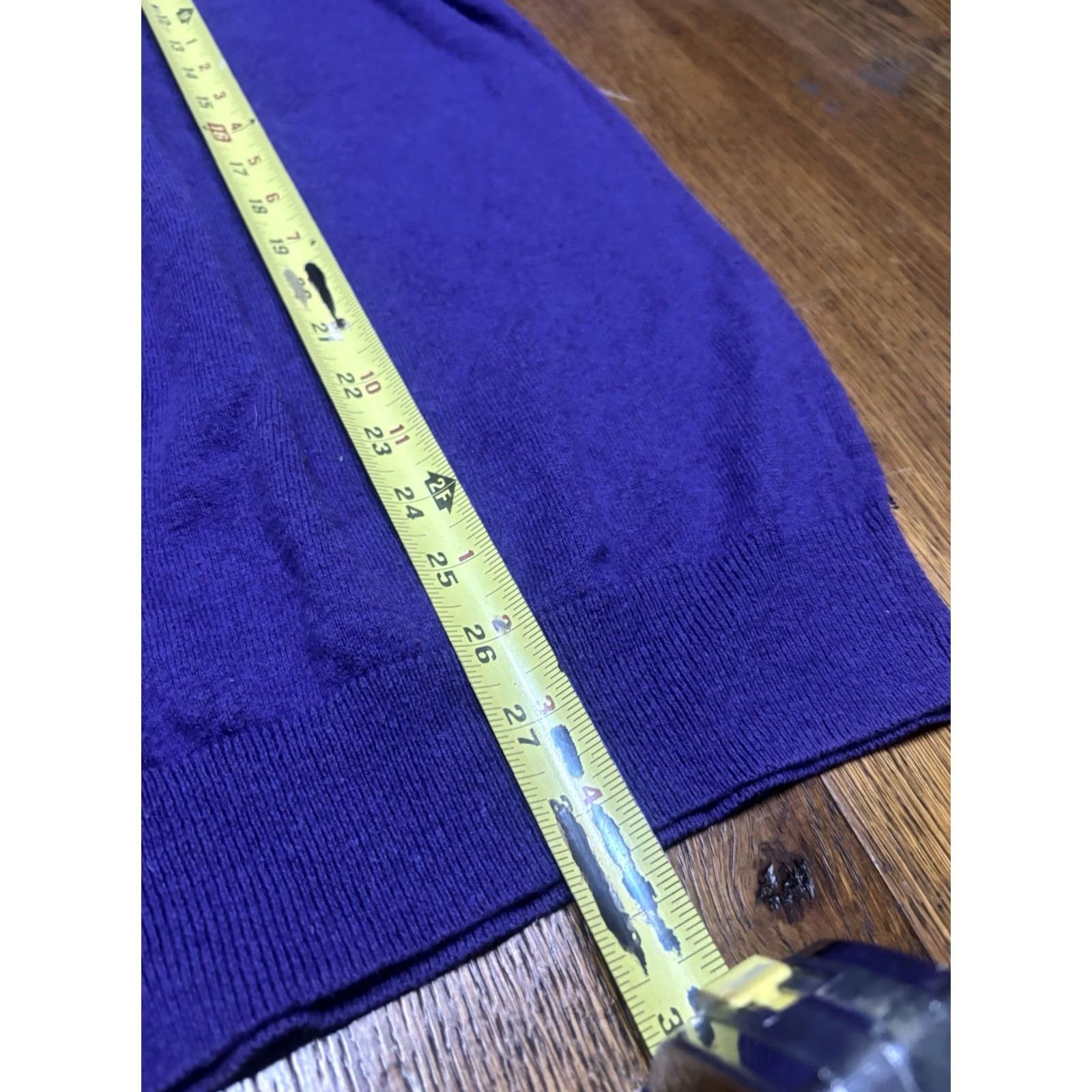 Vintage L.L.Bean Men’s XL Quarter Zip Sweater Purple Cotton Cashmere Pullover Sweater Big Tall Mens XL Purple Cotton Cashmere Quarter Zip Sweater Size US XL / EU 56 / 4 - 5 Thumbnail