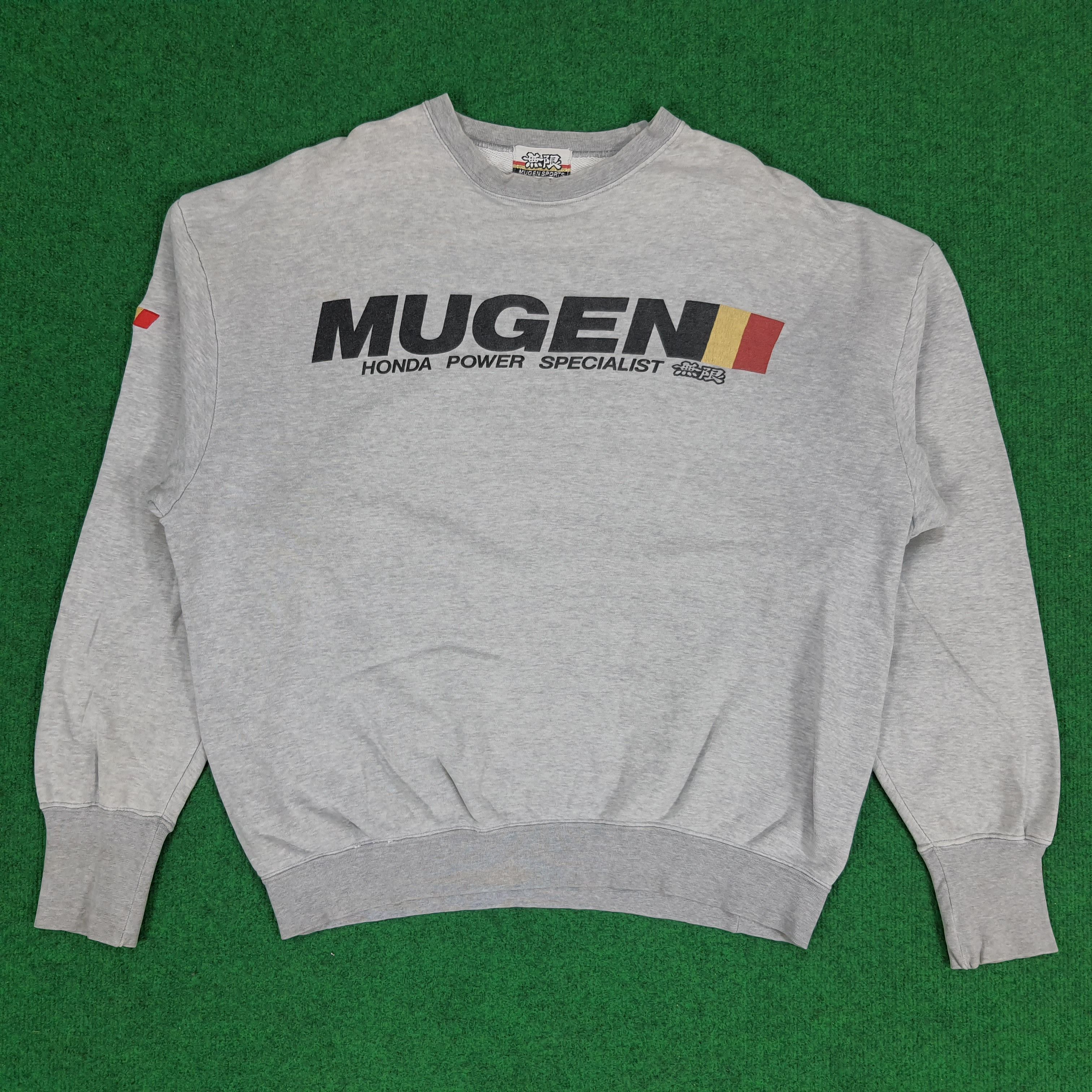 Vintage Mugen Japanese Company Motorsports Brand Sweatshirt