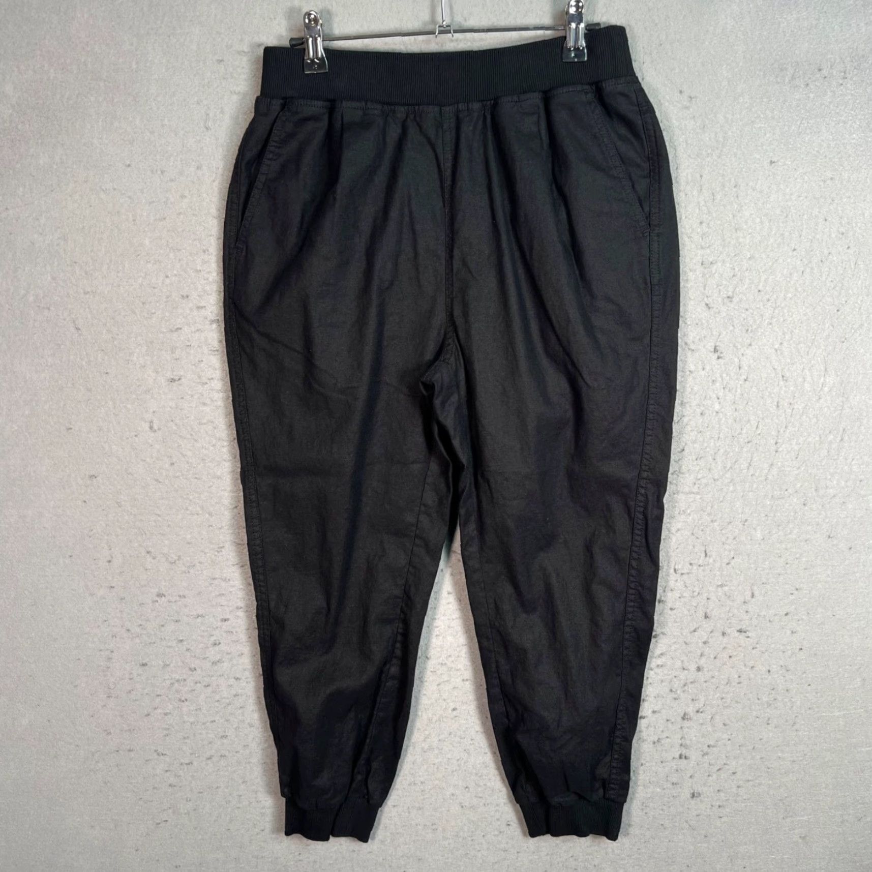 Vintage Beams Heart Japan Black Mens Size Small Jogger Pants Tapered Leg Vintage/Adult Mens Small Flat Front Drawstring 27in Inseam 22in N/A Size US 29 - 2 Thumbnail