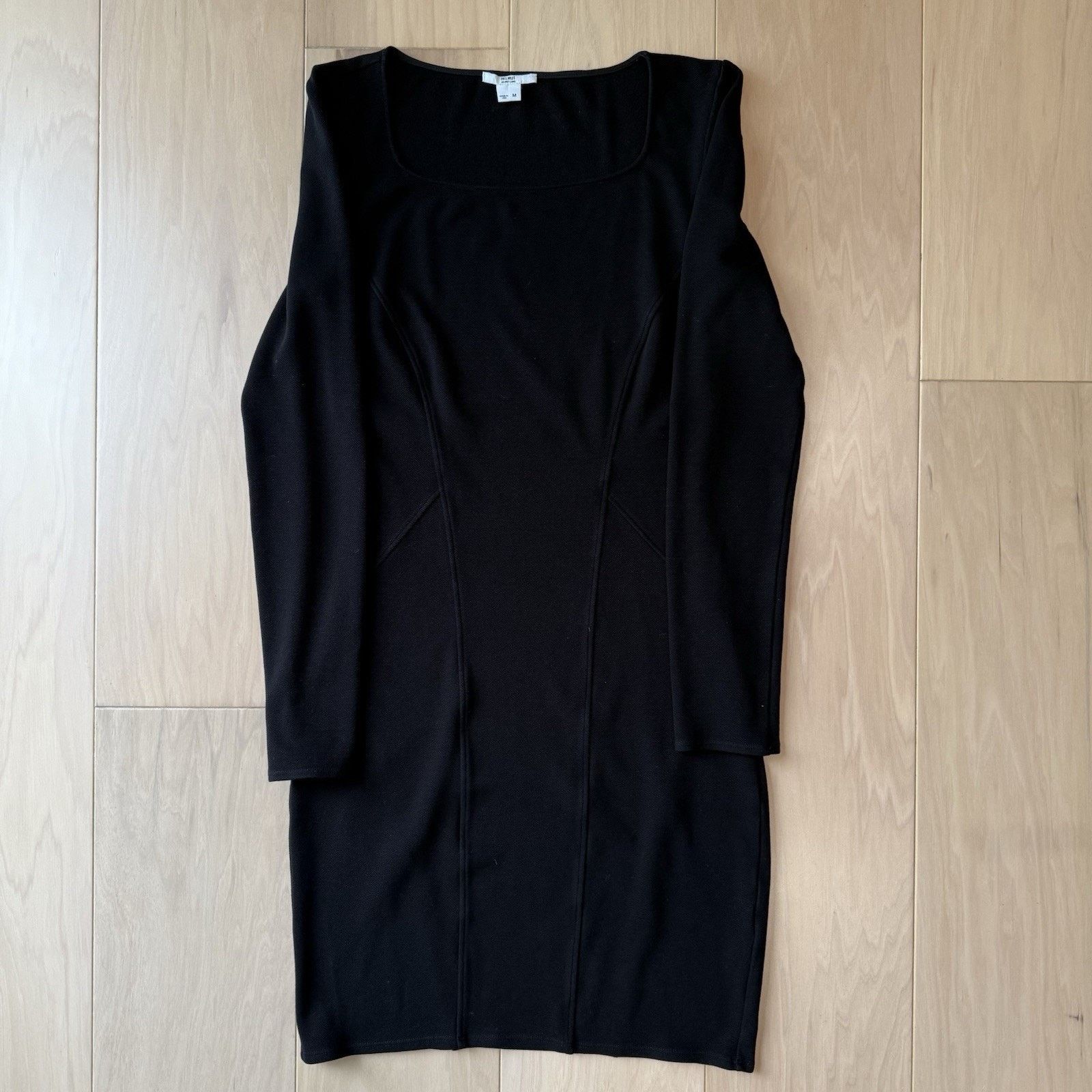 Helmut Lang Helmut Lang Gala Piped Cutout Knit Dress Women's M Black Size M / US 6-8 / IT 42-44 - 2 Thumbnail