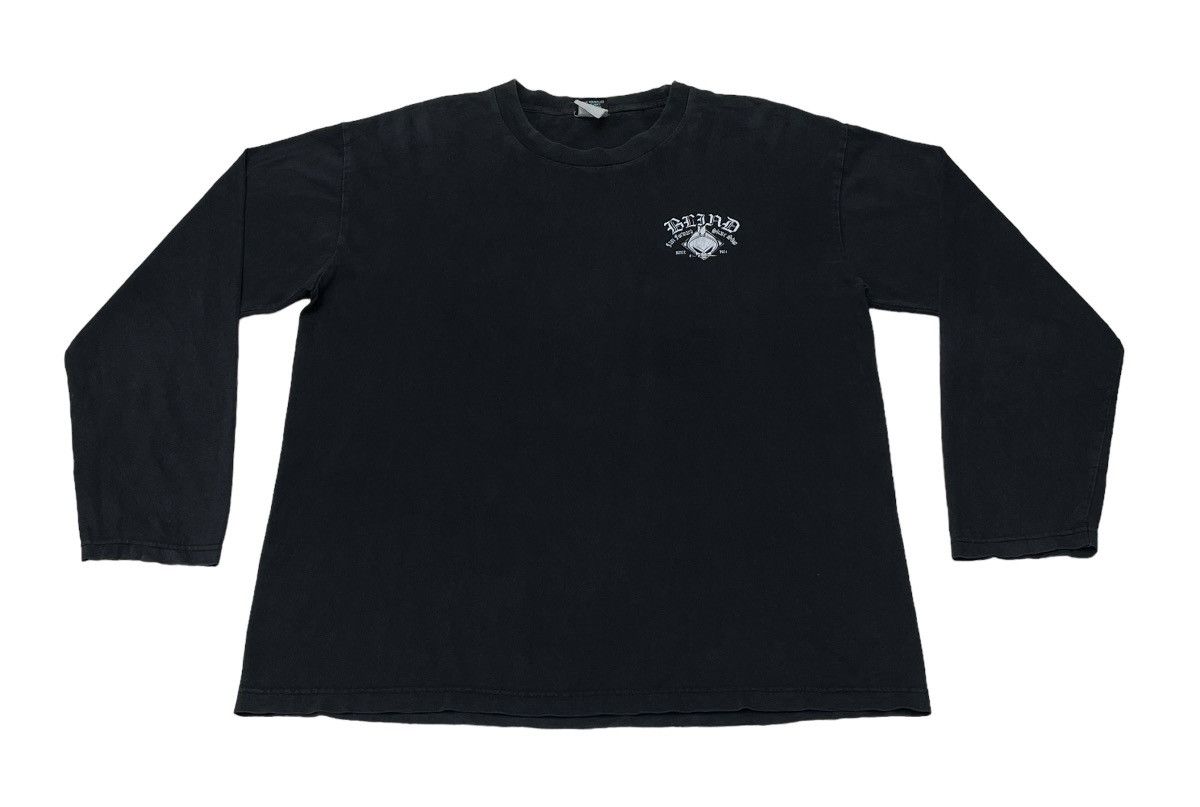 Vintage Vintage Brand Blind skateboard T-Shirt 1990s Size US M / EU 48-50 / 2 - 2 Thumbnail