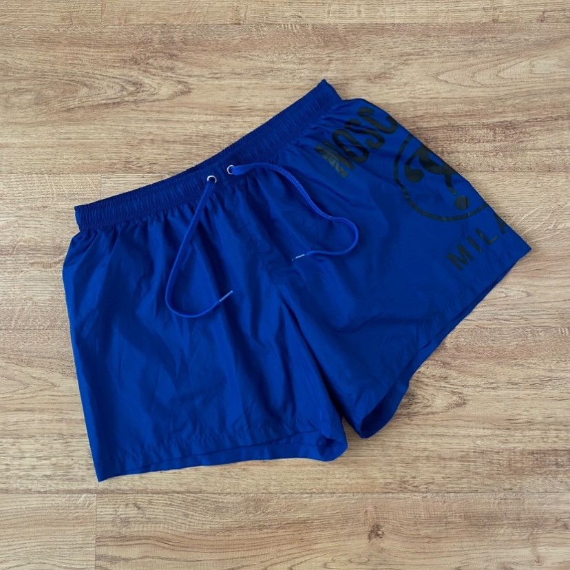 Moschino Moschino Milano Big Logo Swim Shorts x Luxury x Streetwear Size US 32 / EU 48 - 1 Thumbnail