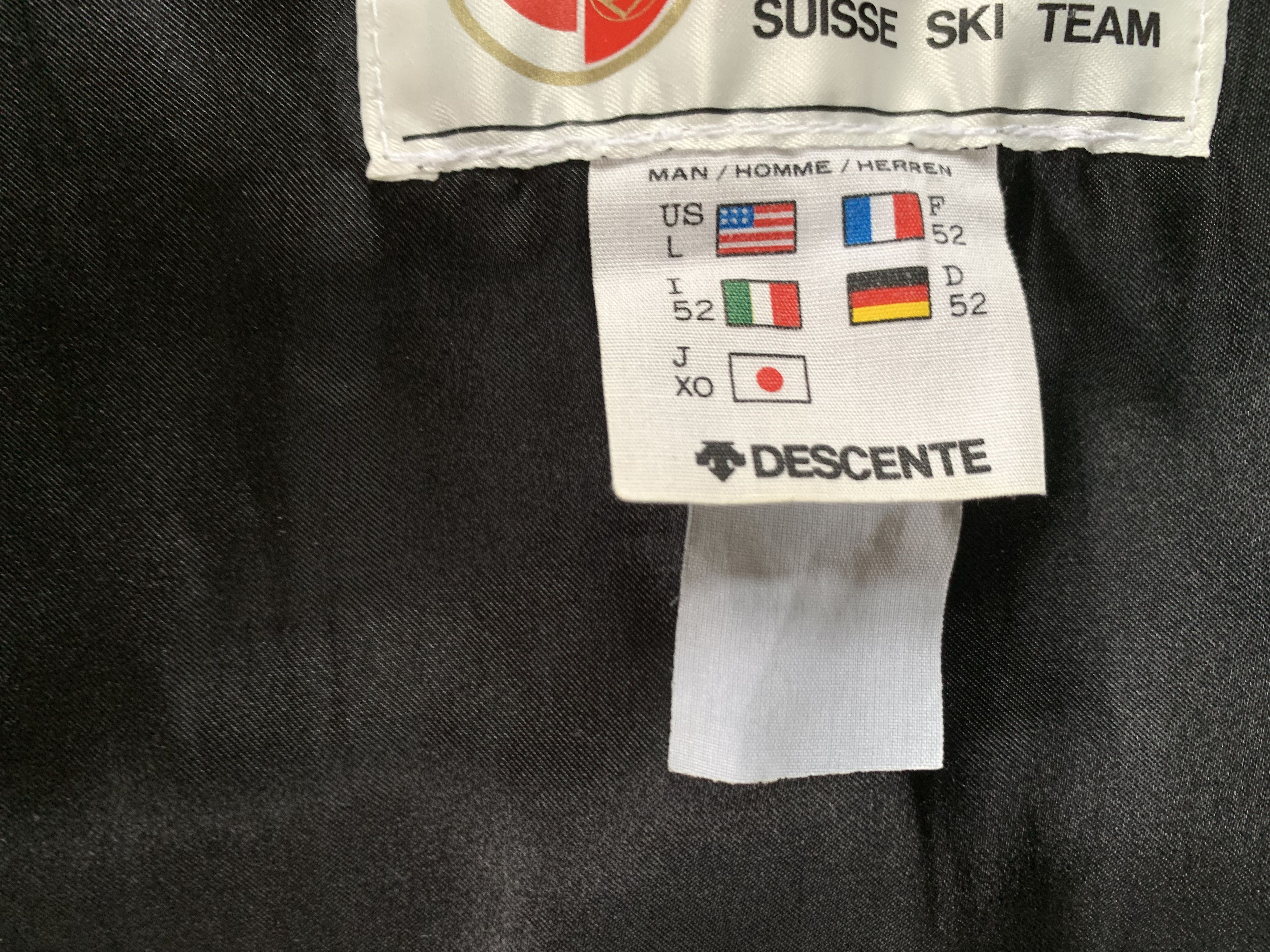 Japanese Brand × Vintage Vintage Descente Suisse Ski Team Winter Ski Jacket Size US L / EU 52-54 / 3 - 9 Thumbnail
