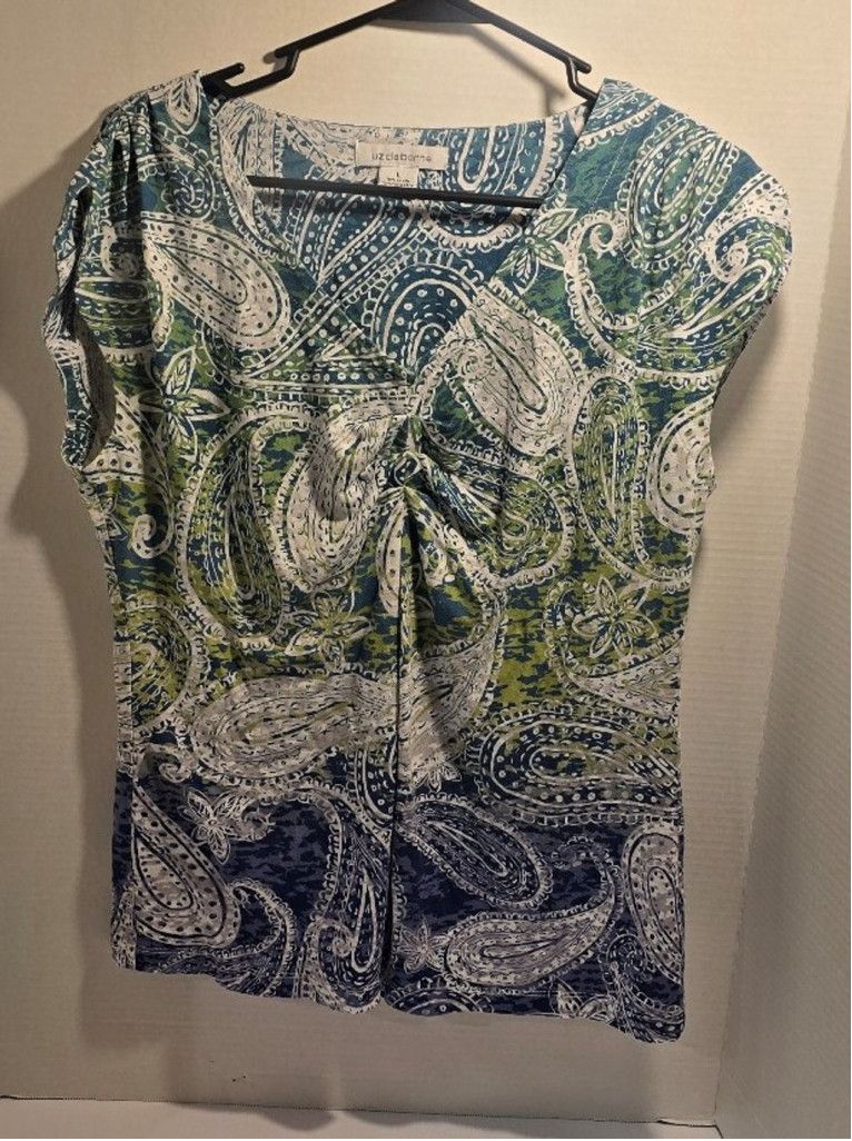 Liz Claiborne Women's blouse Liz Claiborne large Size L / US 10 / IT 46 - 1 Thumbnail